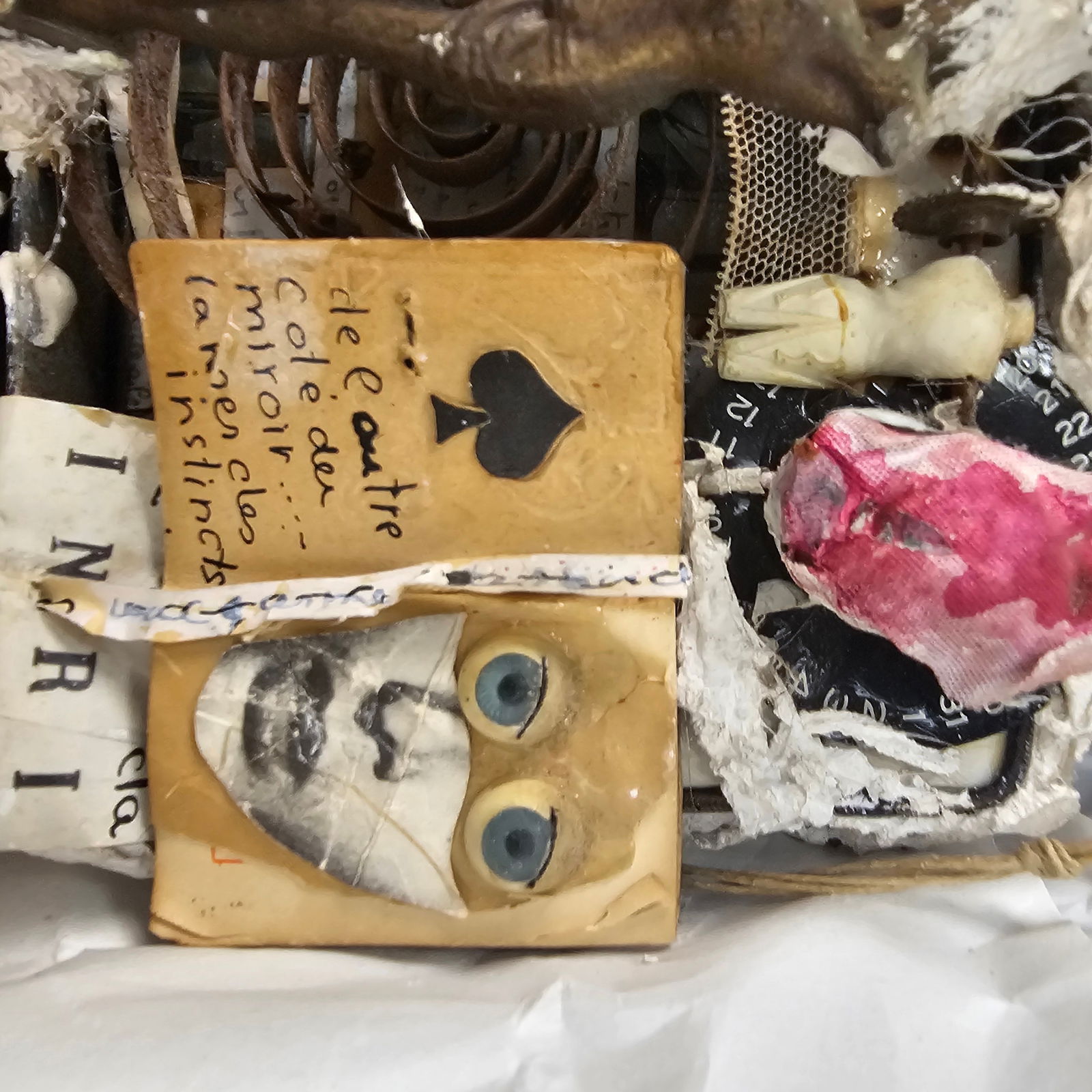 Assemblage Tramp Art 'Clock' - 10