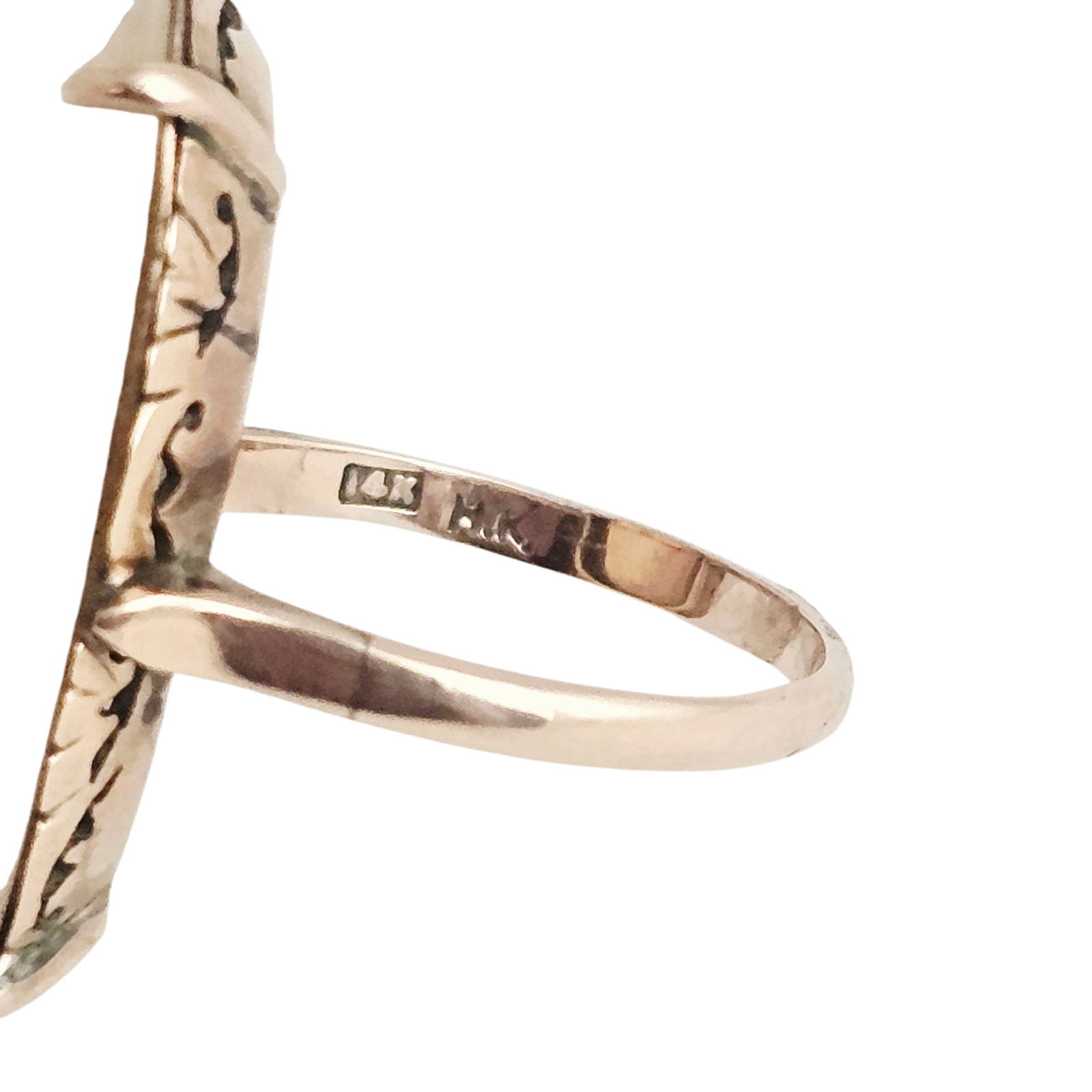 Opal, 14k Yellow Gold Ring - 6