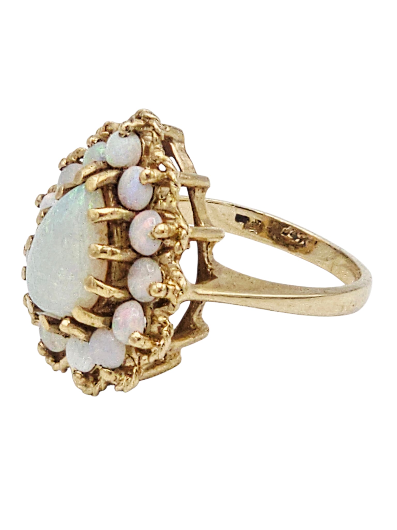 Opal, 14k Yellow Gold Ring - 3