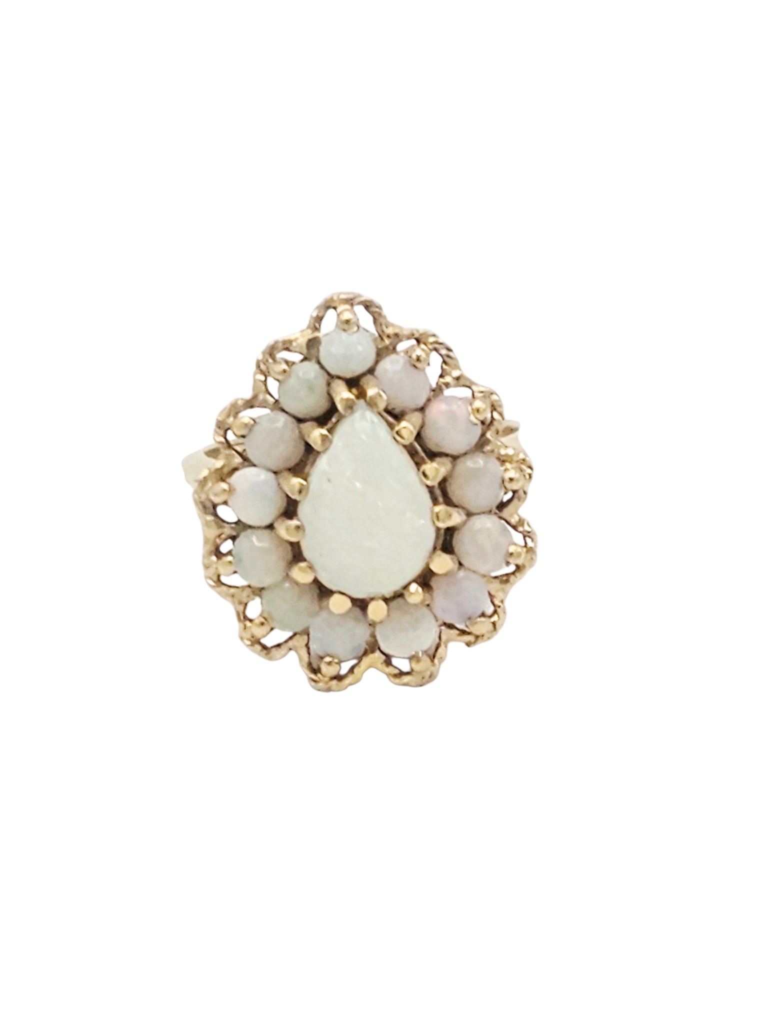 Opal, 14k Yellow Gold Ring - 5