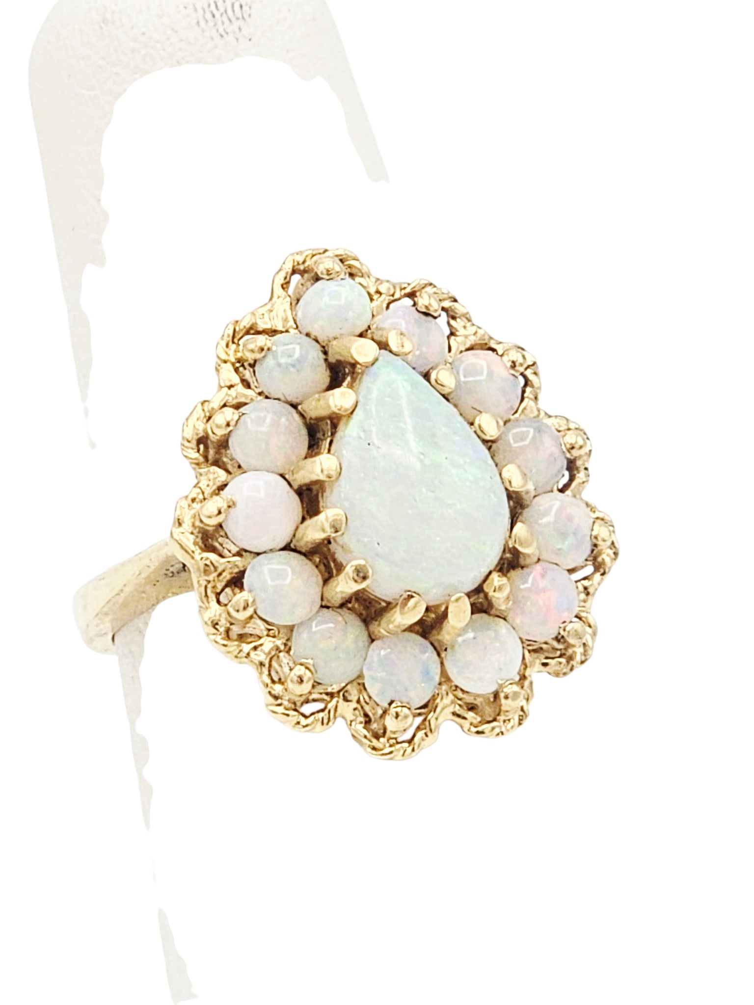 Opal, 14k Yellow Gold Ring - 8