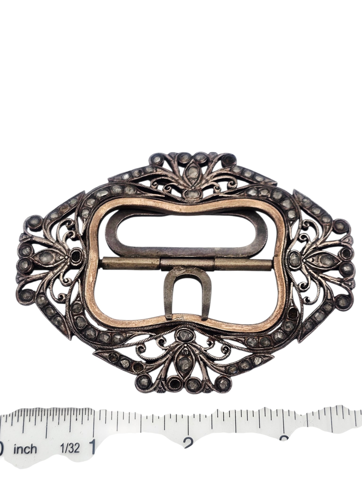 18th Century Silver Buckle - 3