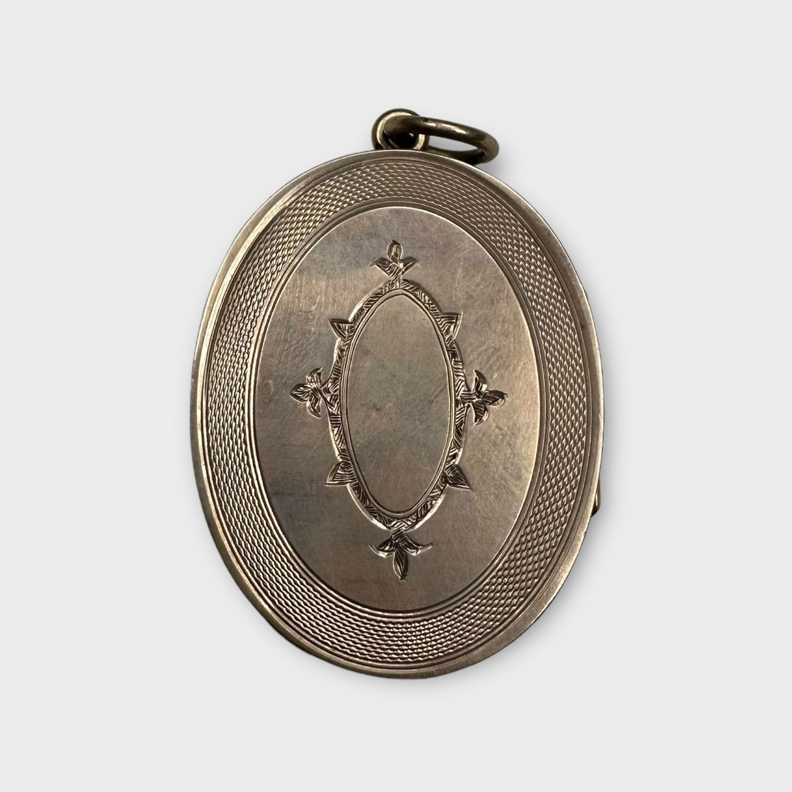 Victorian Silver Gilt Locket - 2