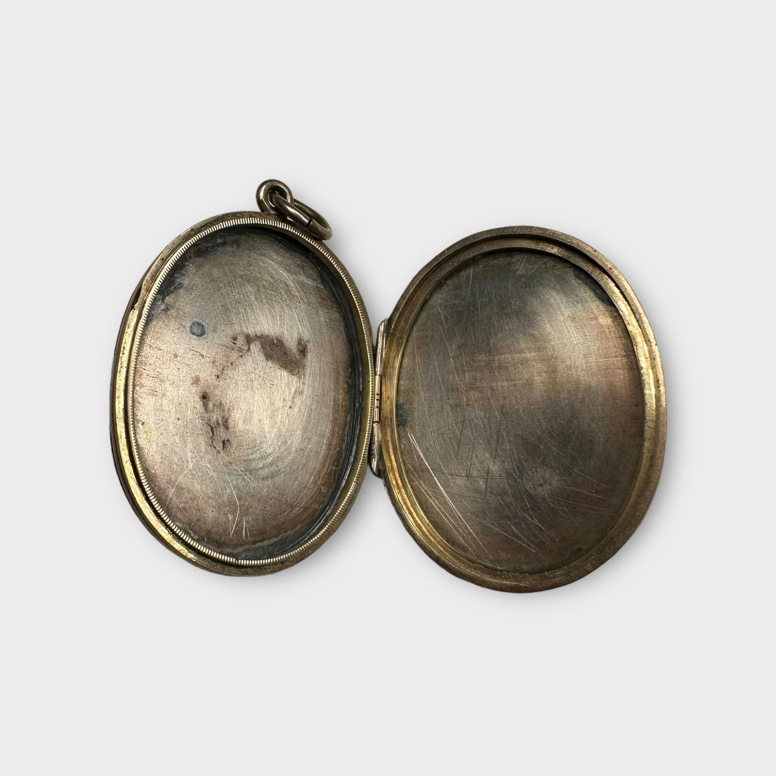Victorian Silver Gilt Locket - 3