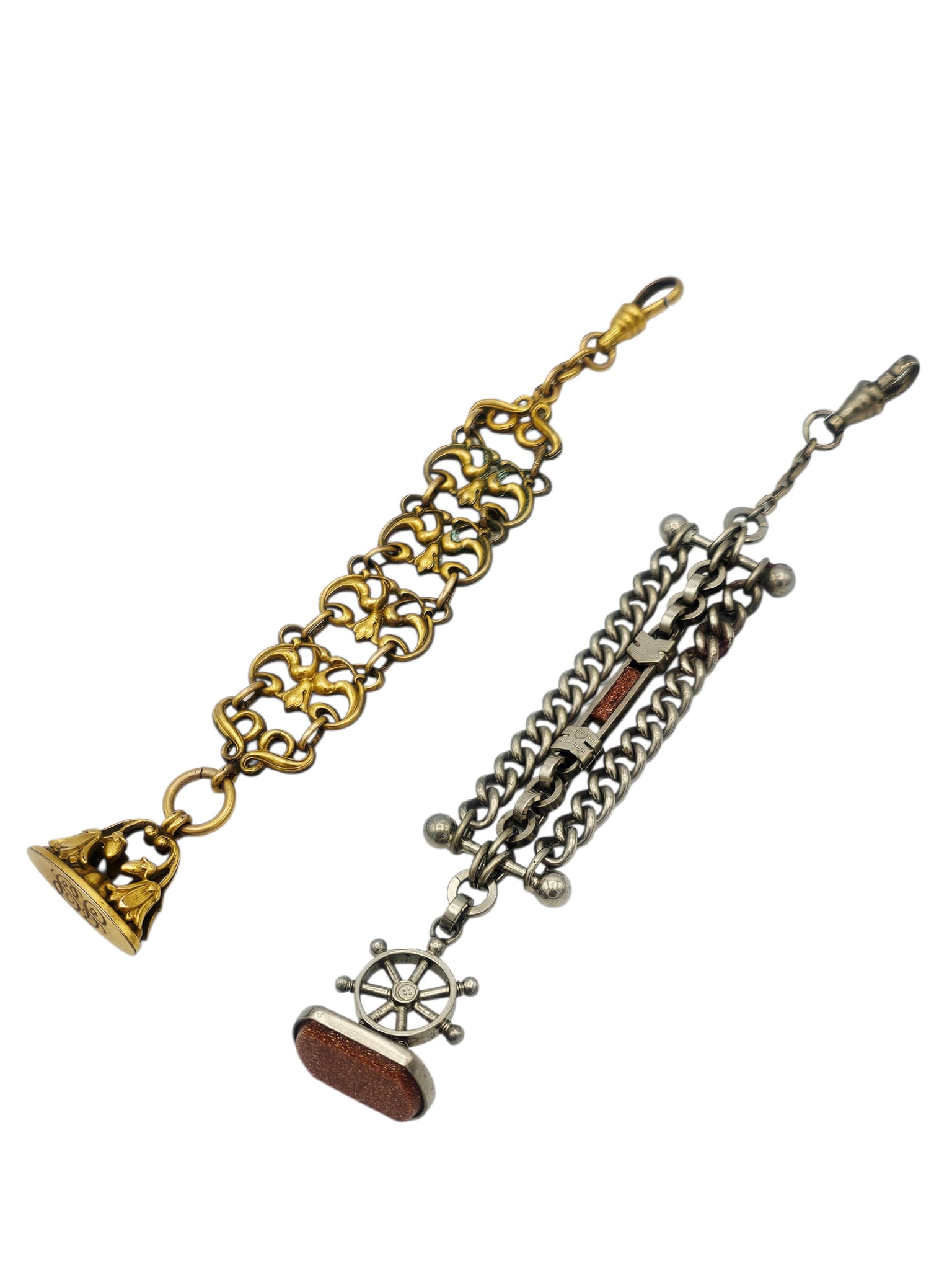 Collection of Two Antique Watch Fobs (1 of 4)