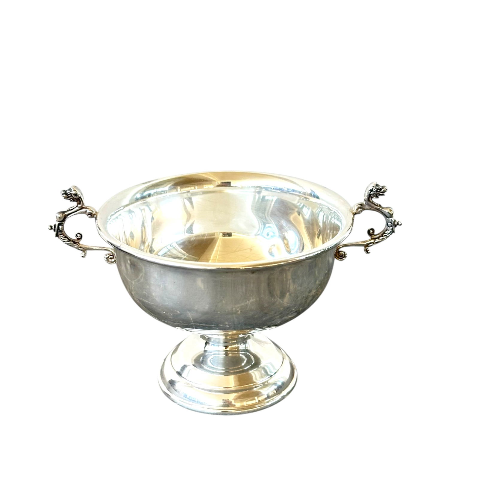 Sterling Silver Lidded Compote Dish - 3