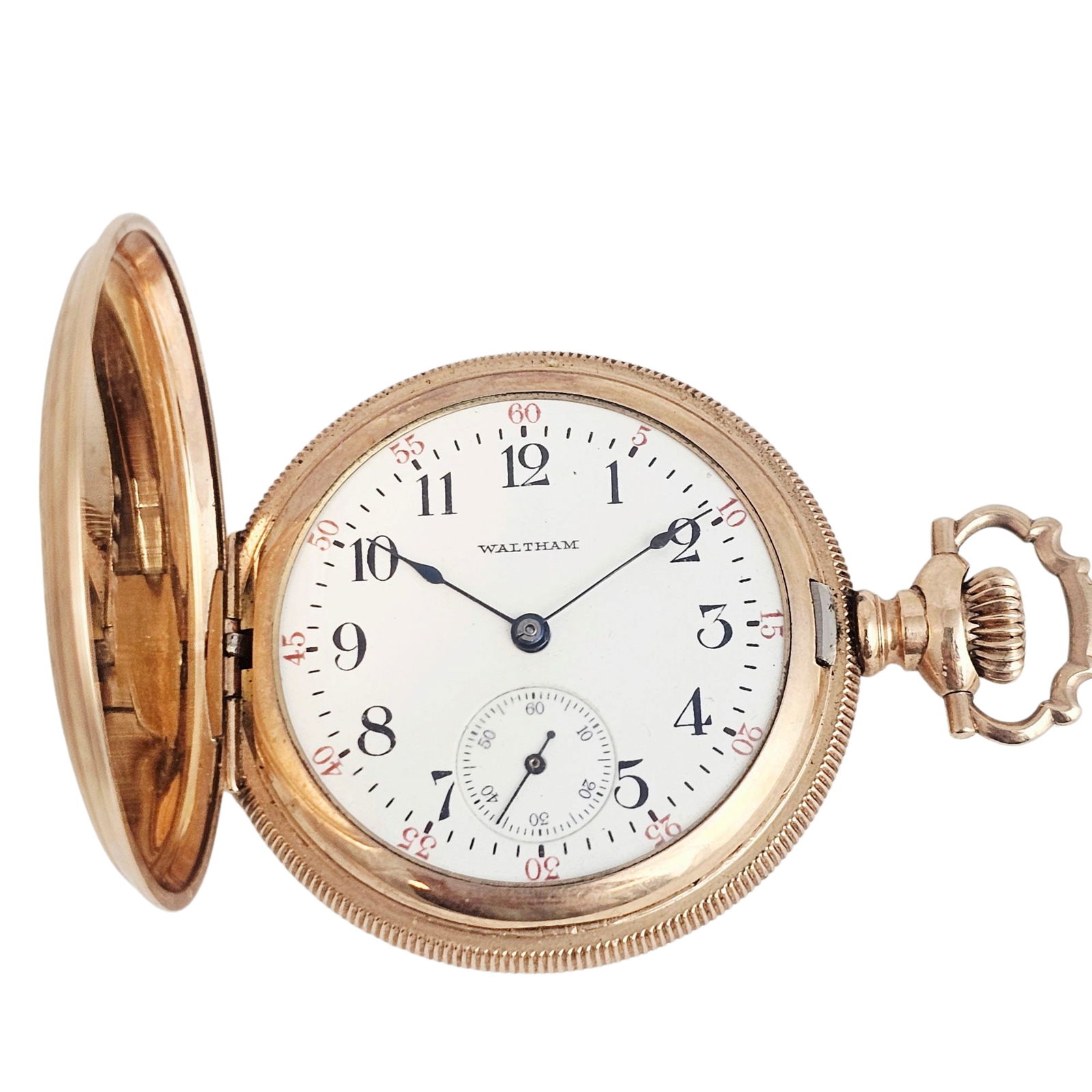 Ladies Waltham Gold-Filled Hunting Case Pocket Watch (1 of 9)