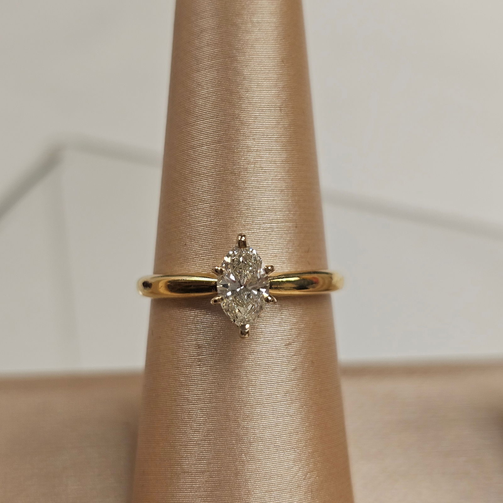Diamond, 14k Yellow Gold Ring (1 of 13)