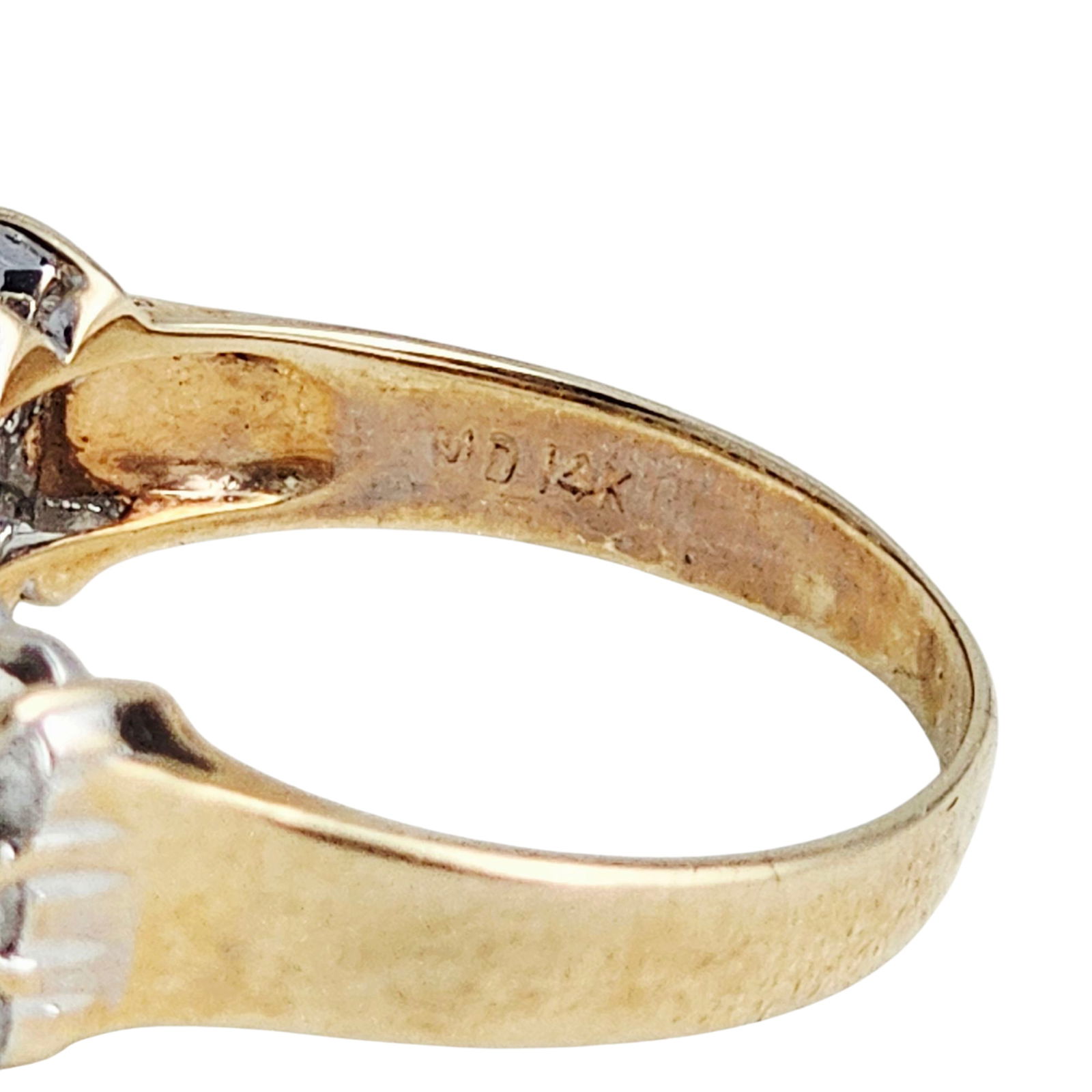Diamond, 14k Yellow Gold Ring - 5