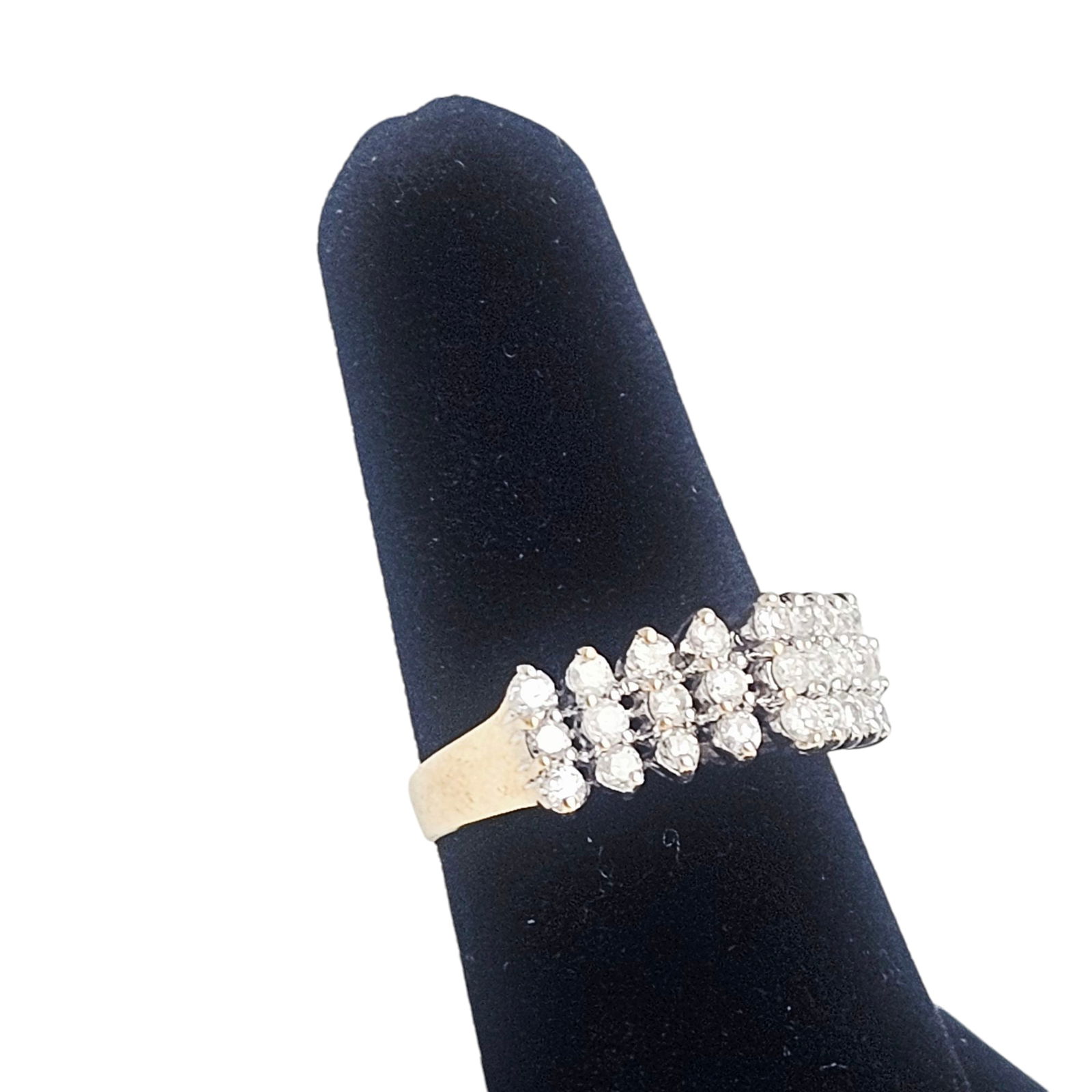 Diamond, 14k Yellow Gold Ring - 6