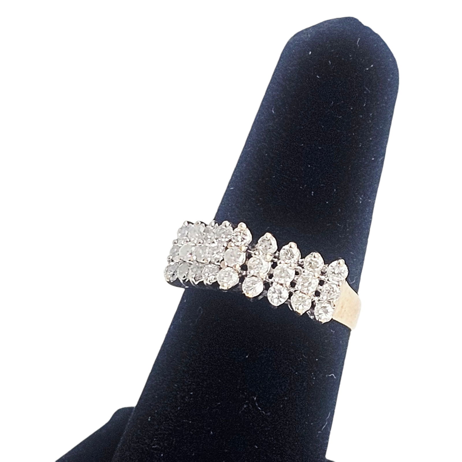 Diamond, 14k Yellow Gold Ring - 7