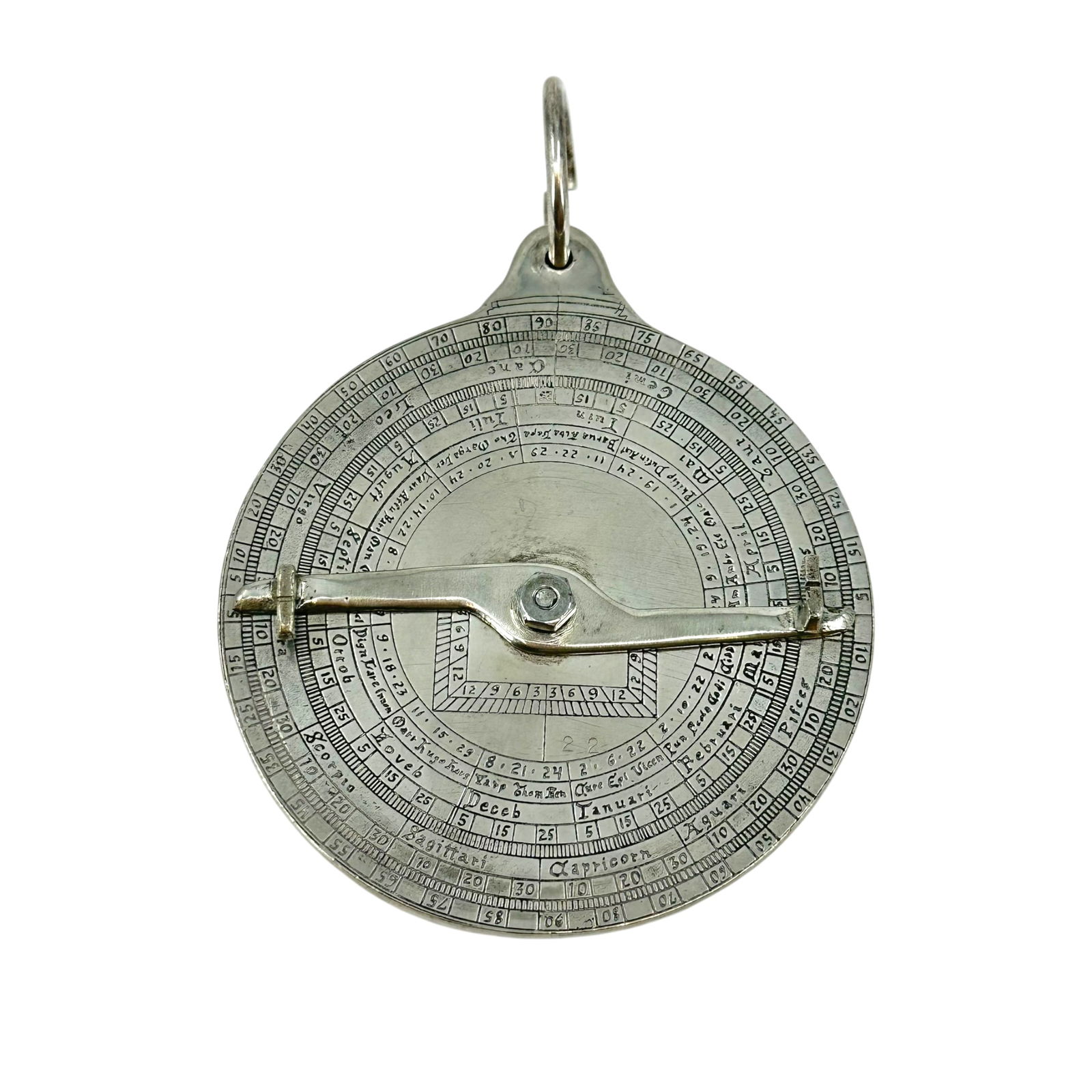 Sterling Silver Astrolabe - 5
