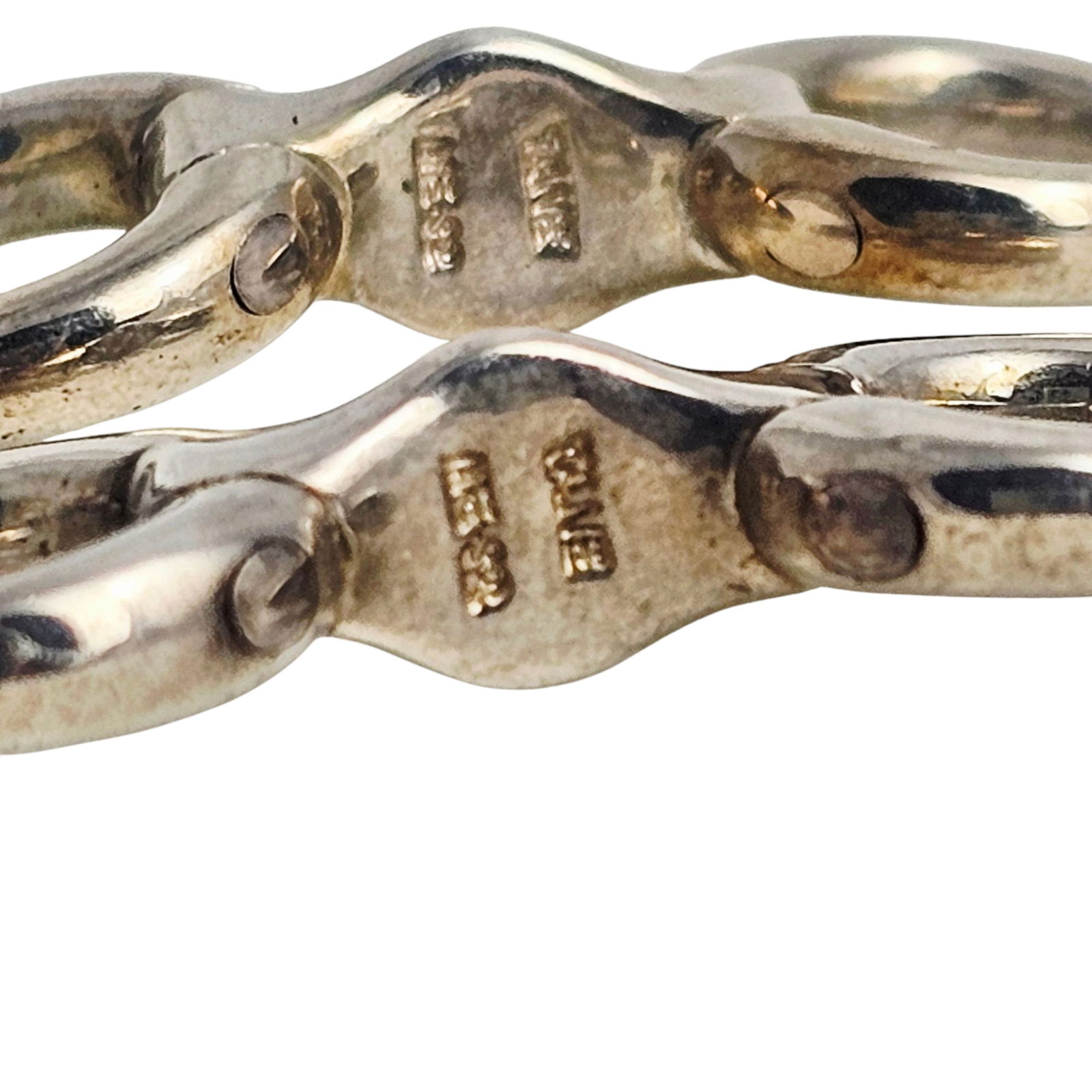 Sterling Stirrup Cufflinks - 5