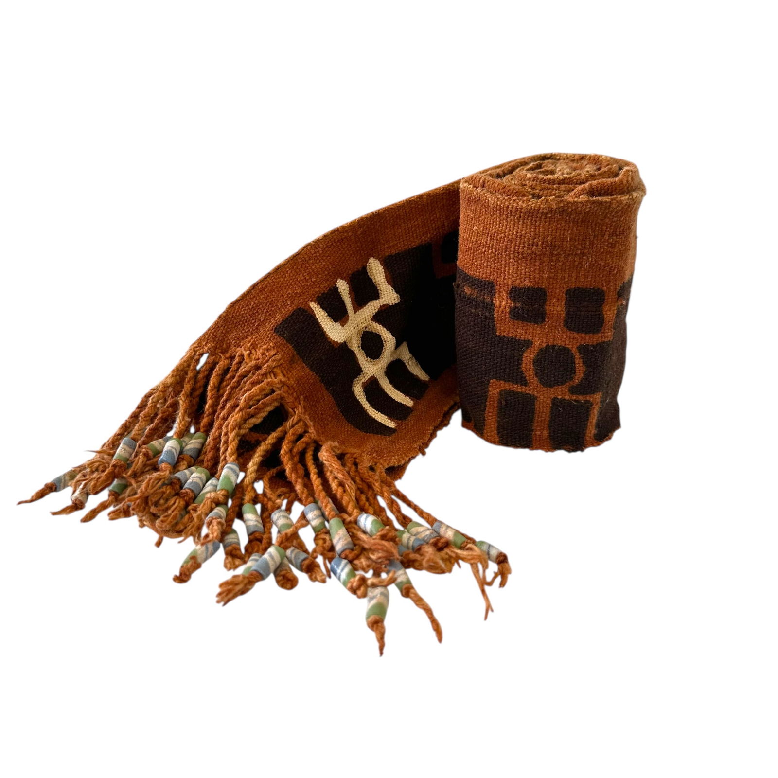 Kuba Style Raffia Textile - 6