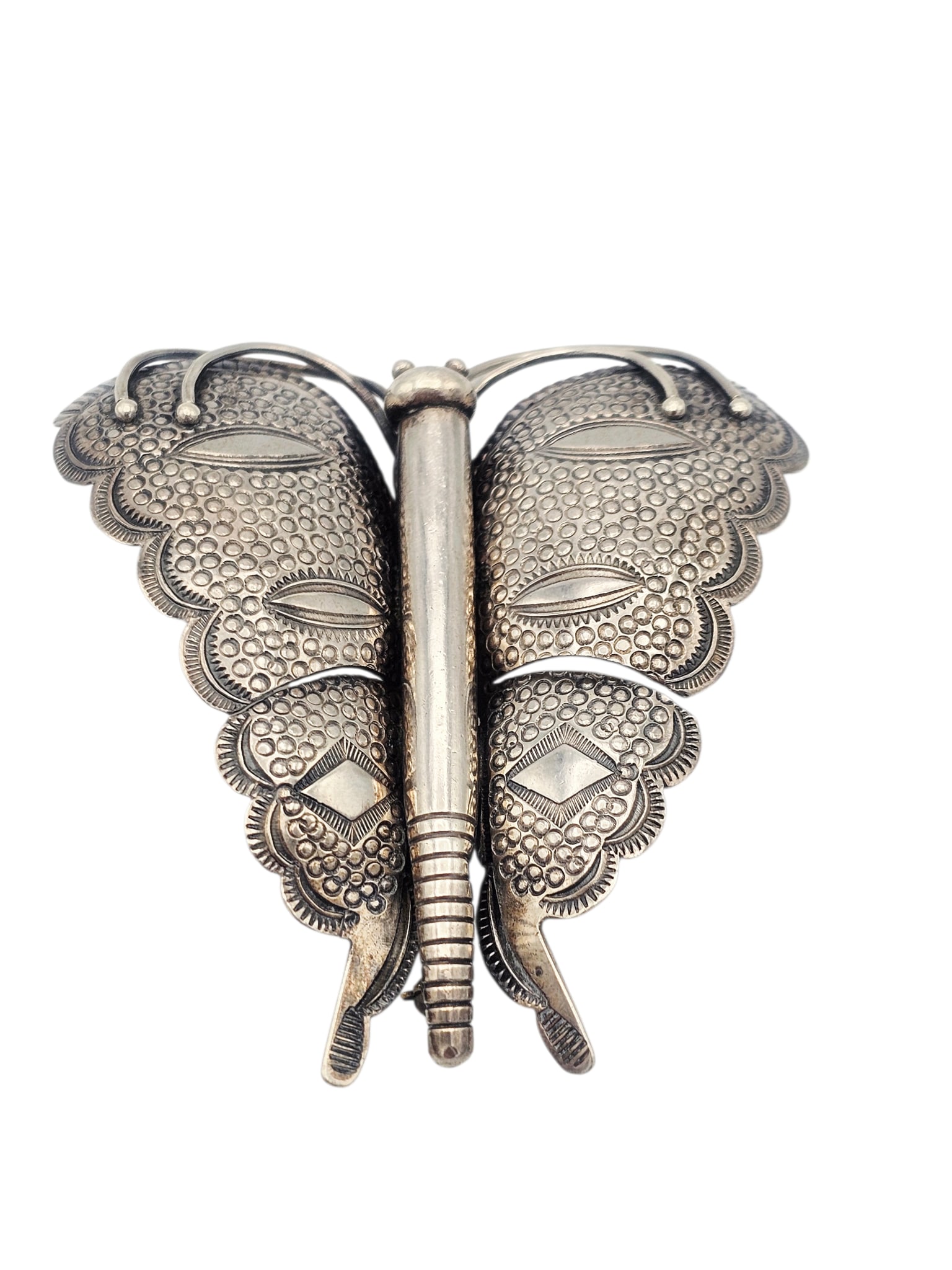 Sterling Silver Butterfly Pin - 2