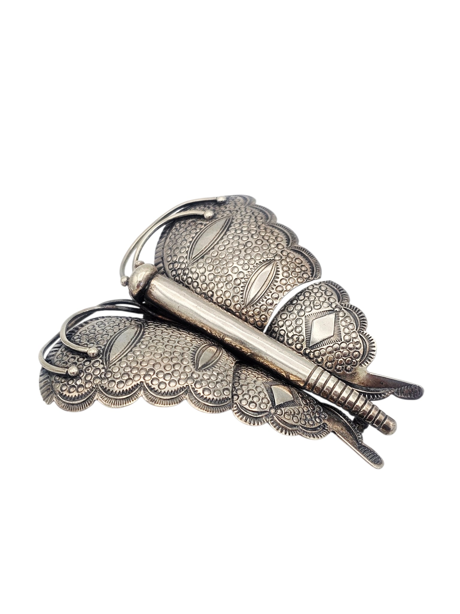 Sterling Silver Butterfly Pin - 3