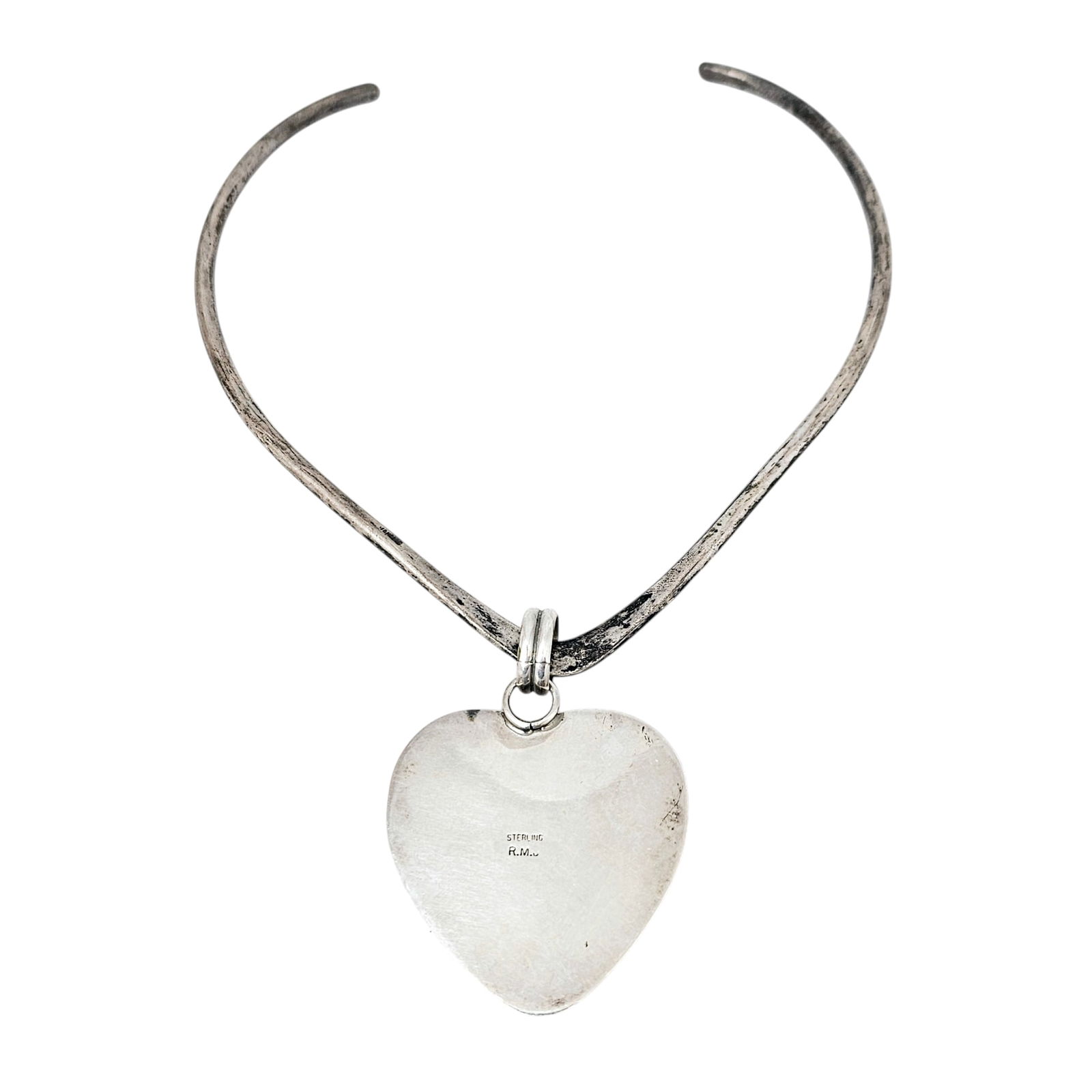 Multi-Stone, Sterling Silver Pendant, Robert Johnson - 3