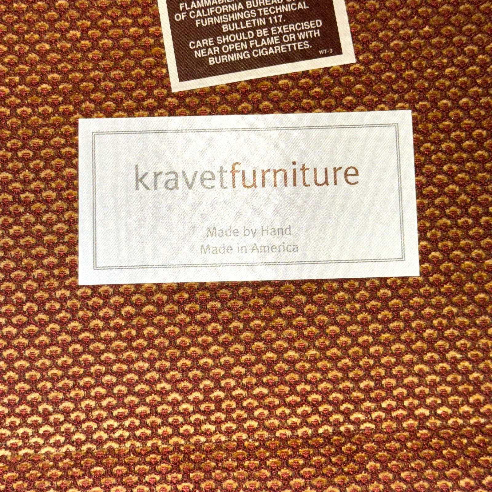 Kravet Textured Loveseat - 2