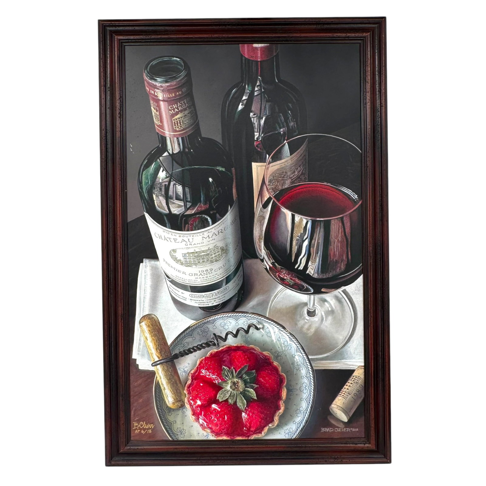 Brian Clever "Grand Vin (Chateau Margaux) Still Life (1 of 5)