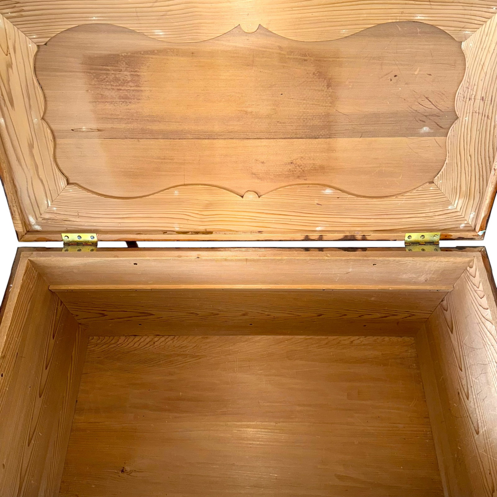 Pine Campaign Style Storage Chest - 5