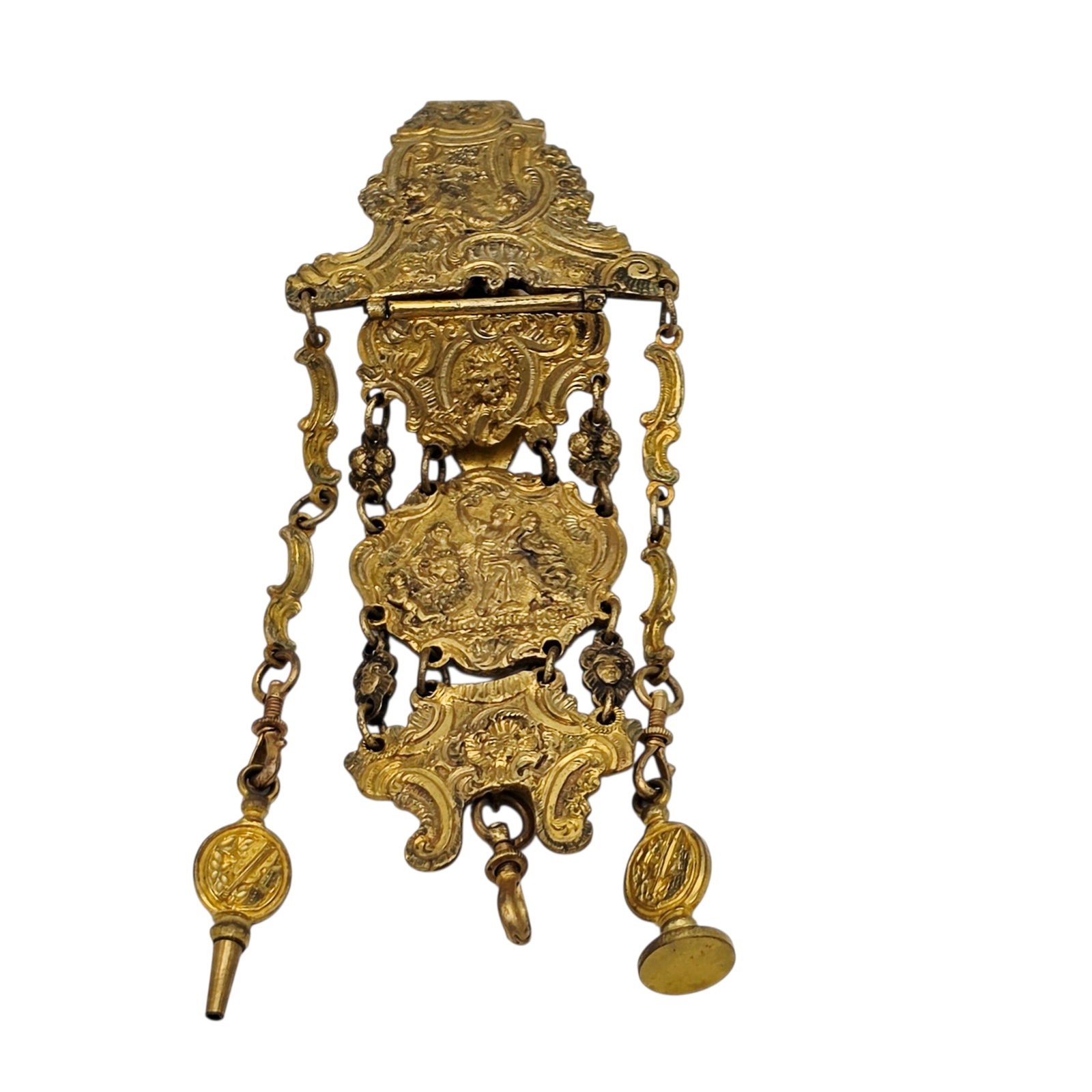 Georgian Gilt Metal Chatelaine (1 of 3)