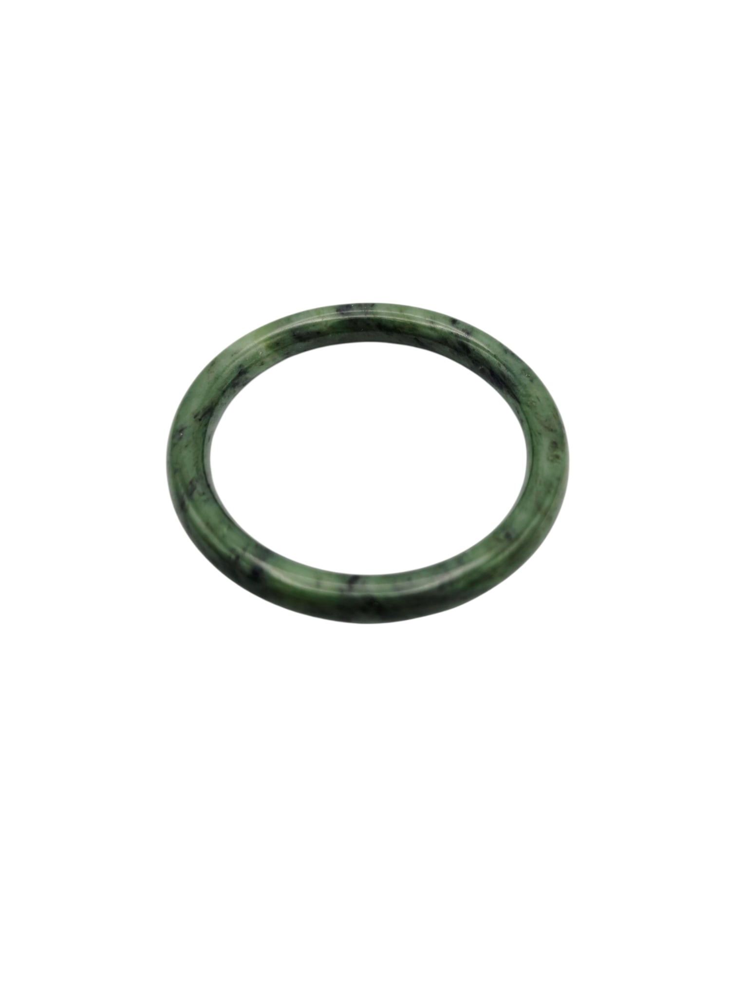 Nephrite Jade Bangle Bracelet - 2