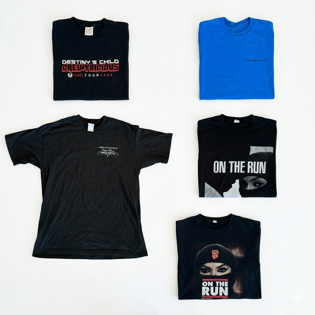 5 Beyoncé/Destiny’s Child/Jay-Z T-shirts (1 of 6)