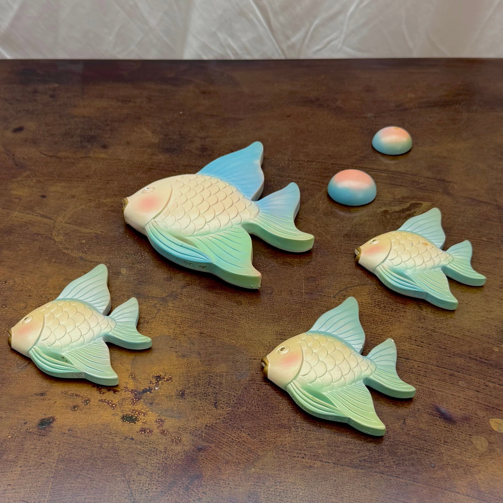 Miller Studio Chalkware Fish Wall Decor (1 of 4)