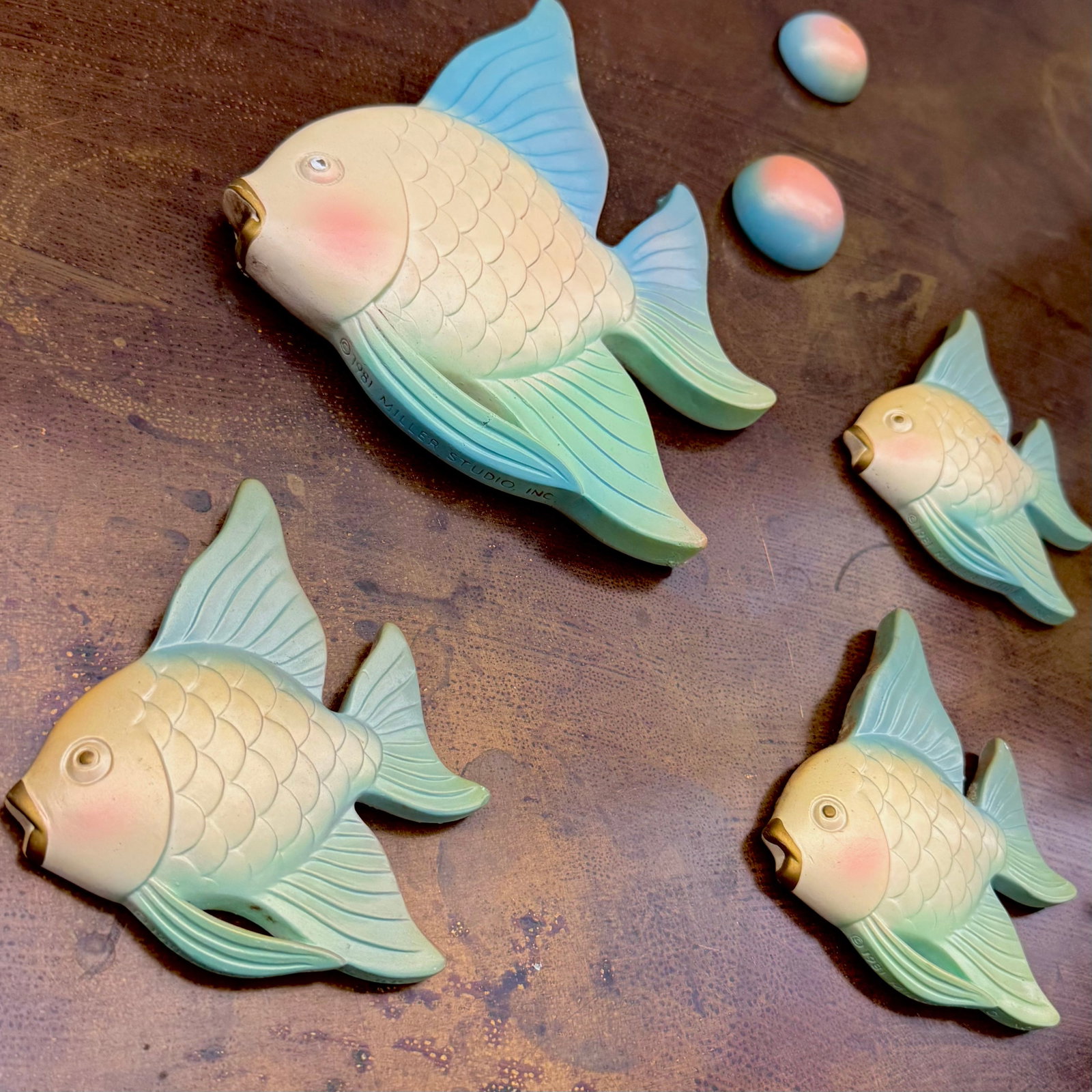 Miller Studio Chalkware Fish Wall Decor - 2