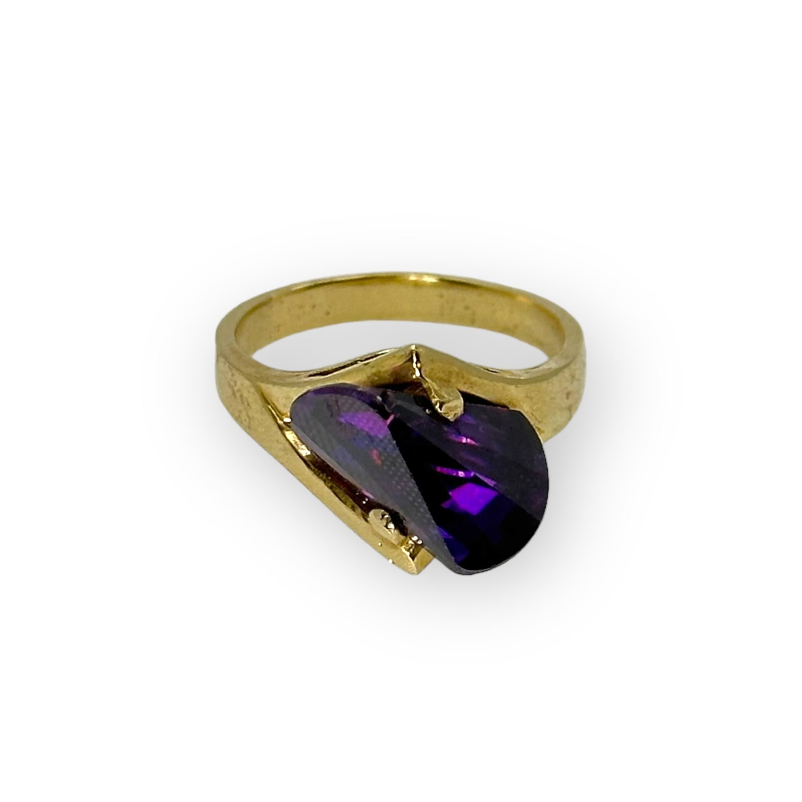 Amethyst, 14k Yellow Gold Ring (1 of 5)