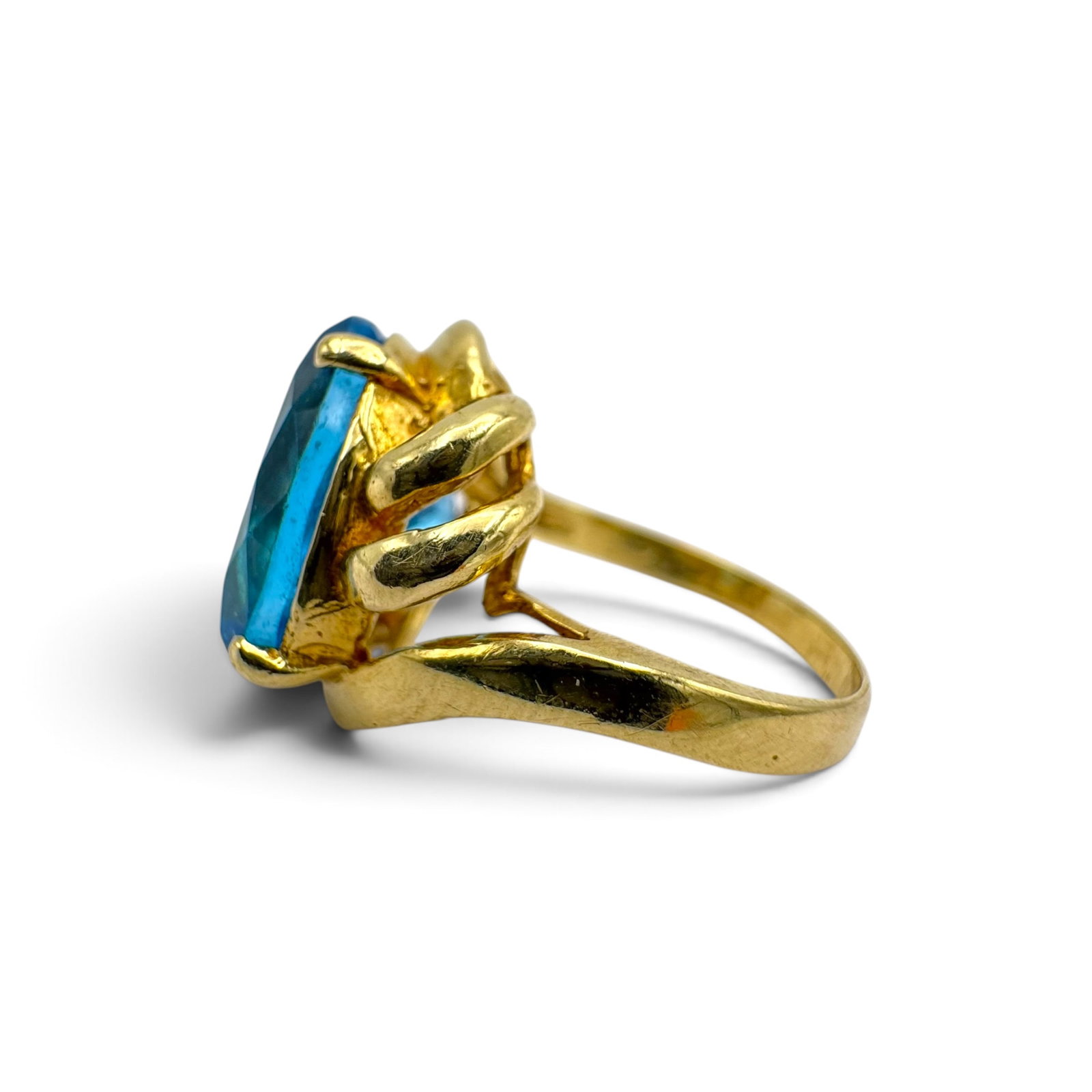 Topaz, 14k Yellow Gold Ring - 4