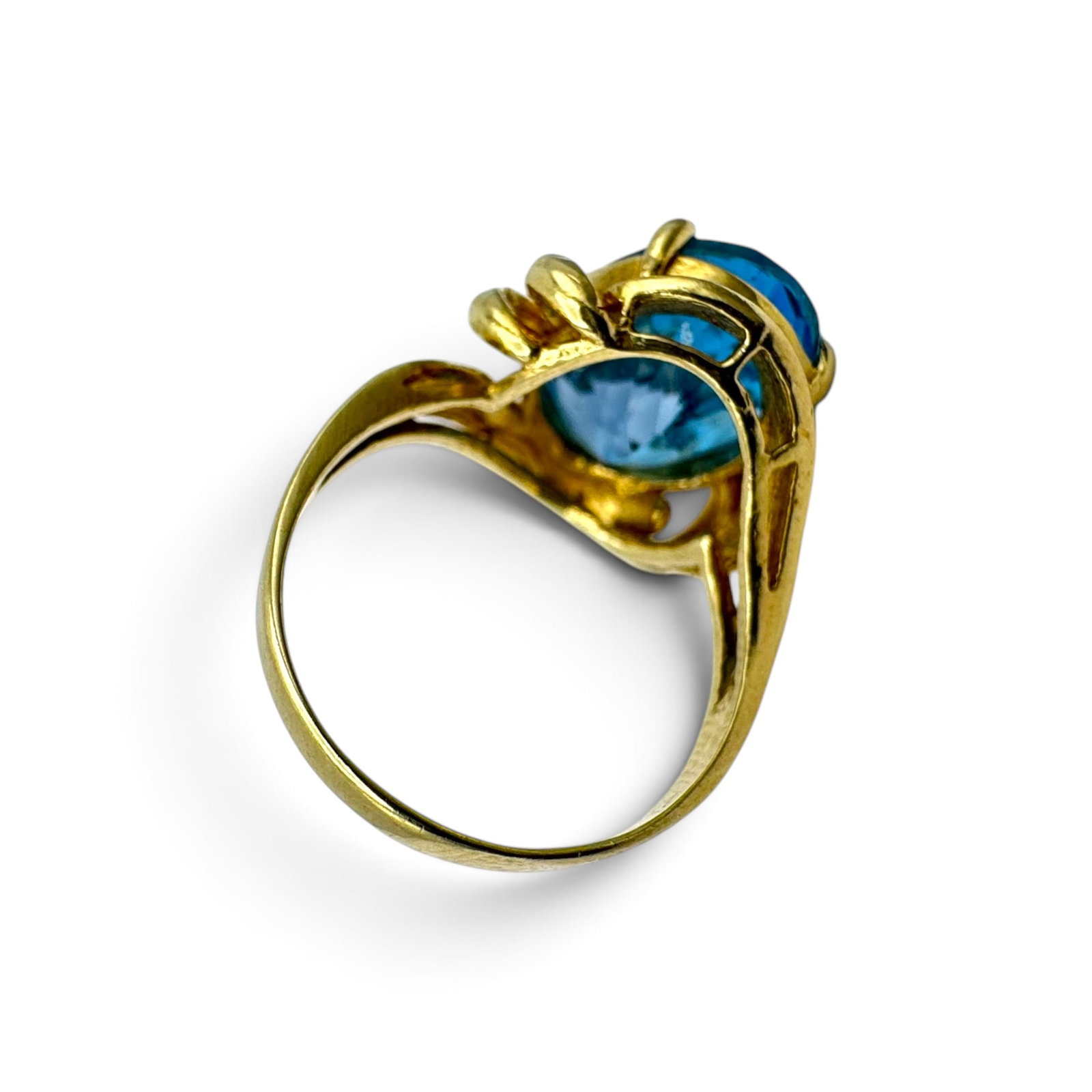 Topaz, 14k Yellow Gold Ring - 5