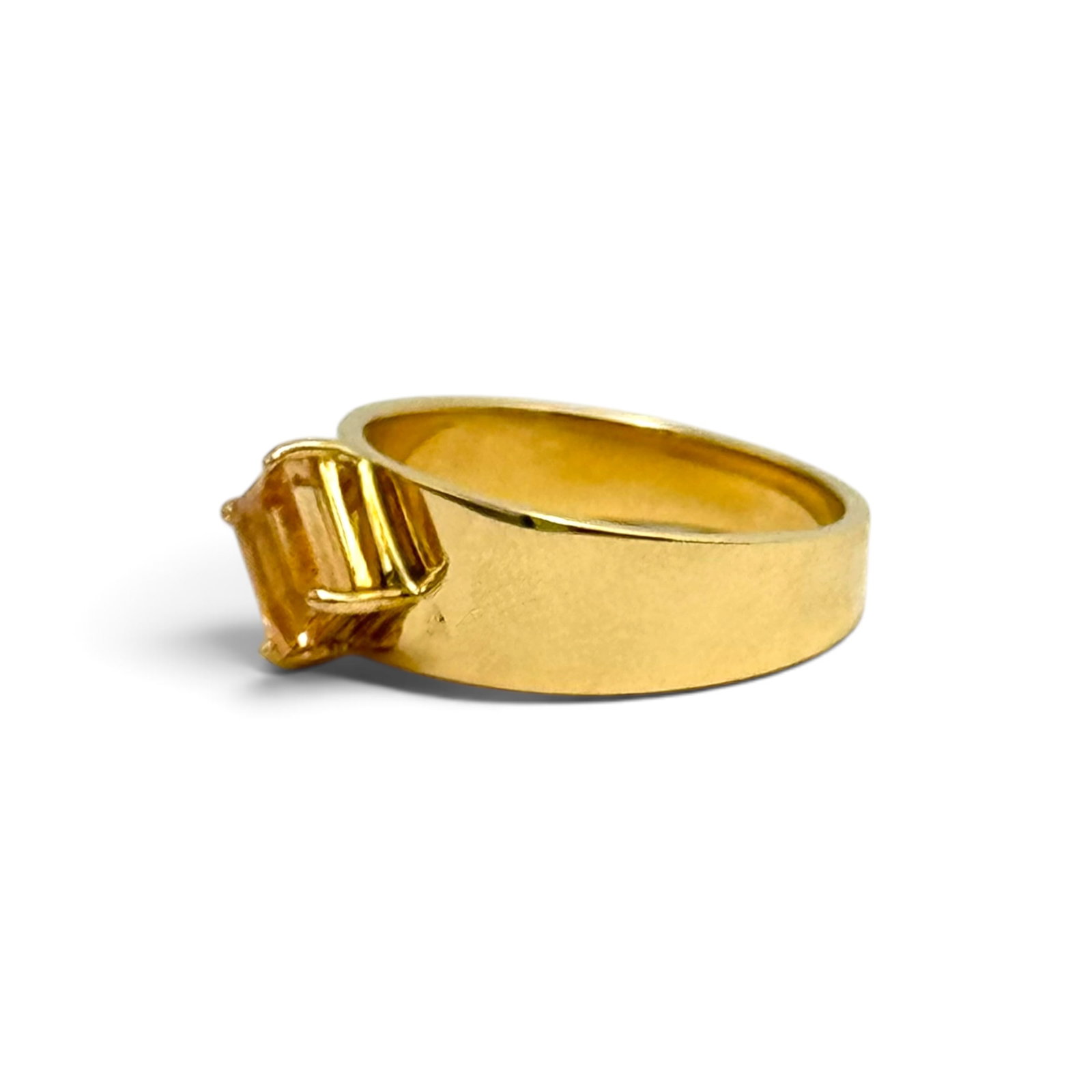 Topaz, 14k Yellow Gold Ring - 2
