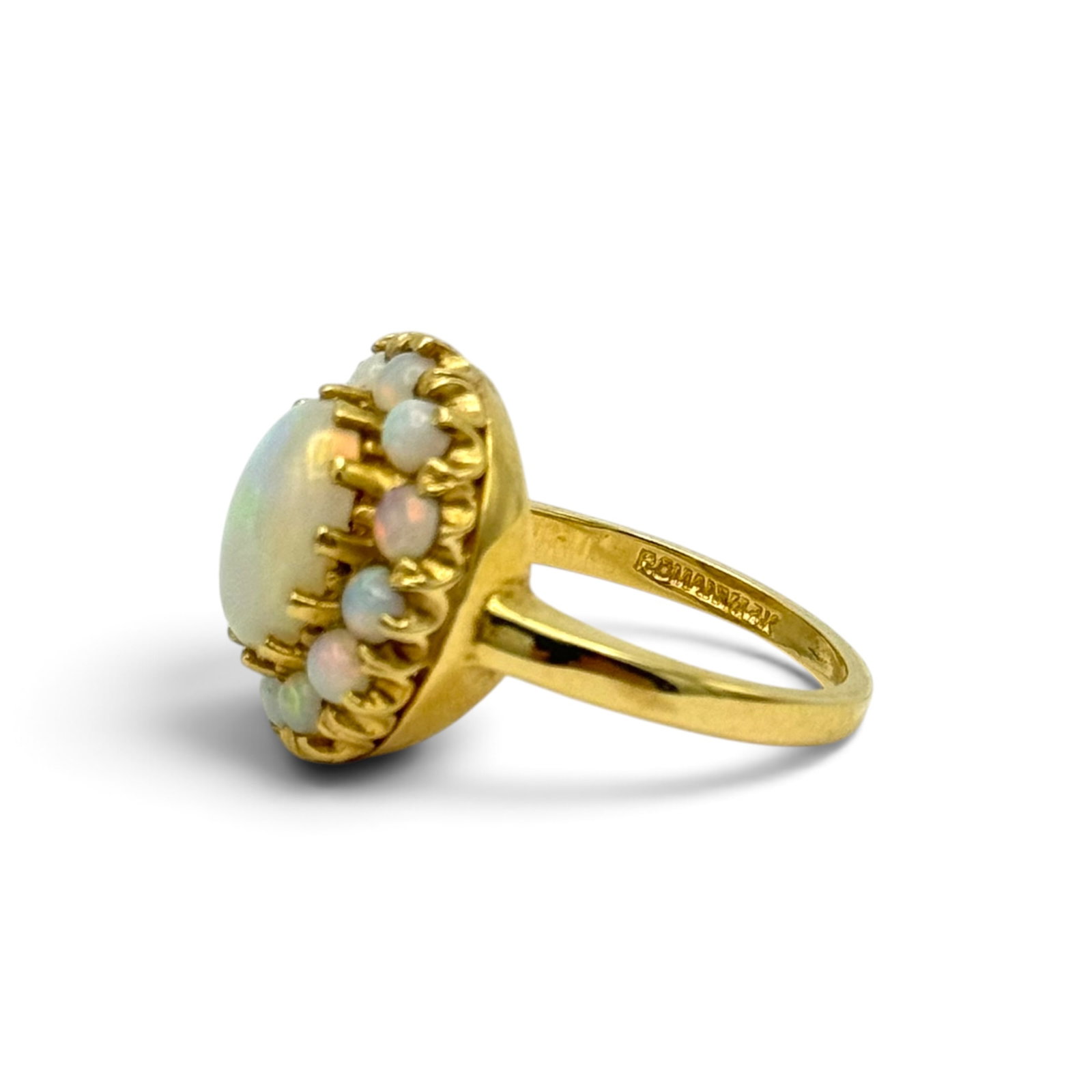 Opal, 14k Yellow Gold Ring - 3