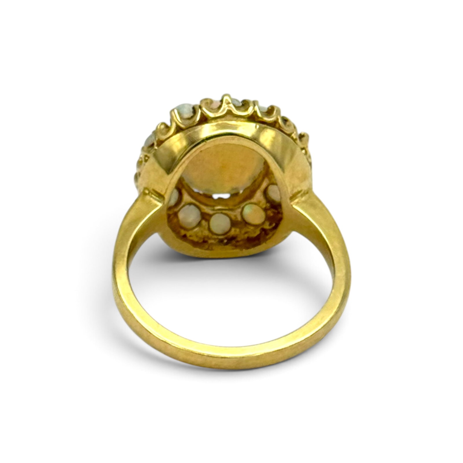 Opal, 14k Yellow Gold Ring - 4