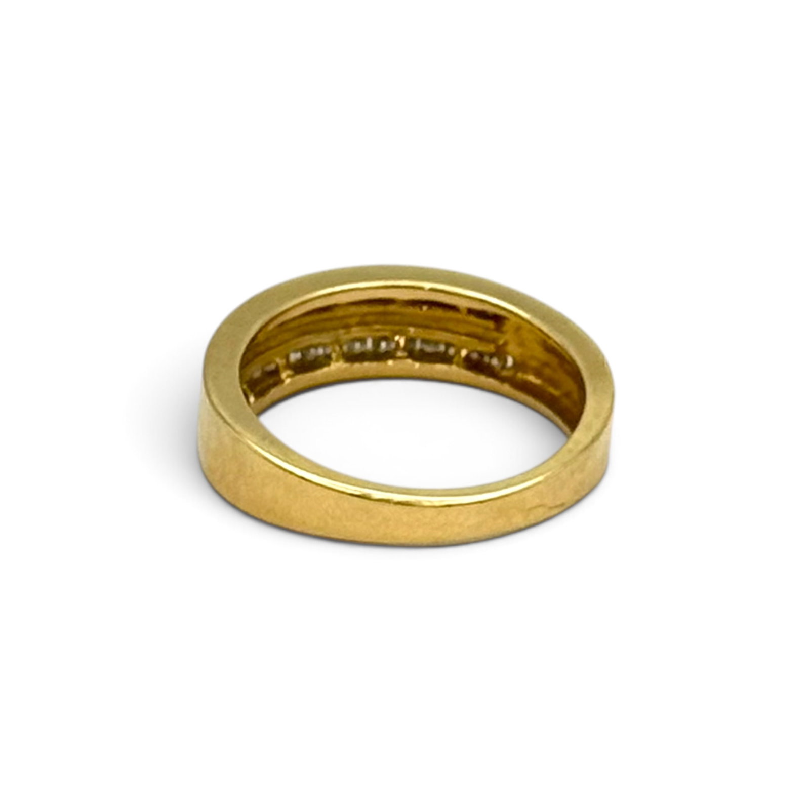 Diamond, 10k Yellow Gold Ring - 5