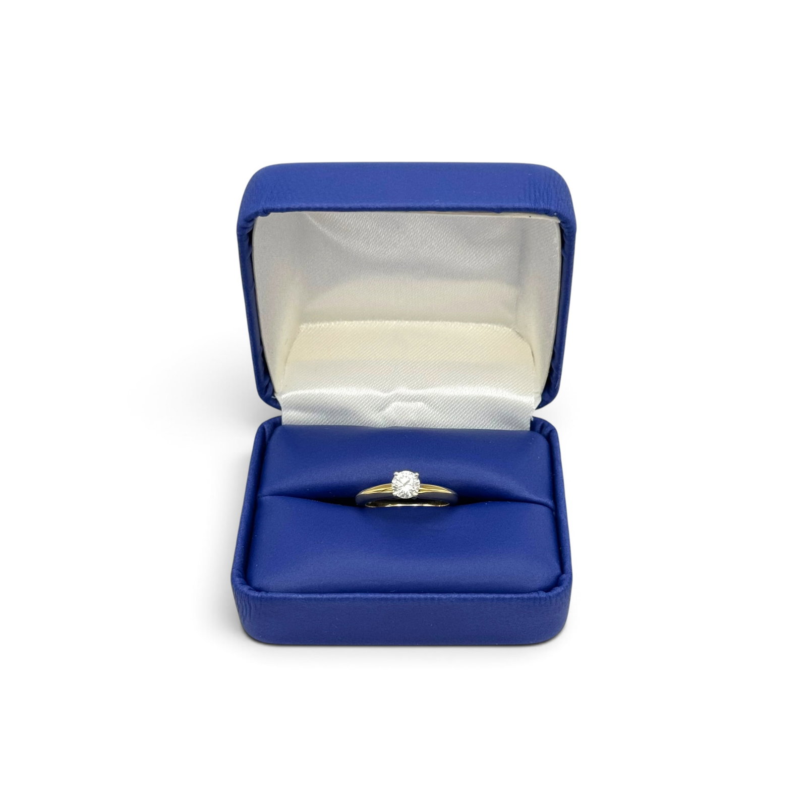 Diamond, 18k Yellow Gold Ring - 5
