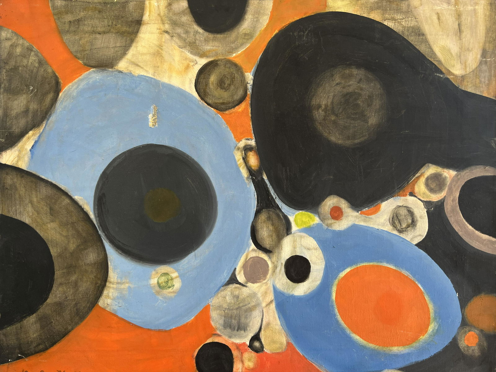 Lois Jean Knobler Untitled 1962 Oil on Canvas (1 of 7)