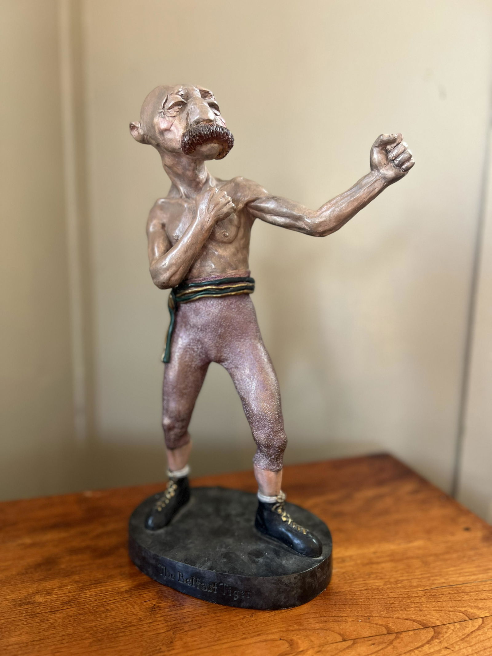 Charles Bragg "The Belfast Tiger" 1989 Bronze Sculpture (1 of 13)