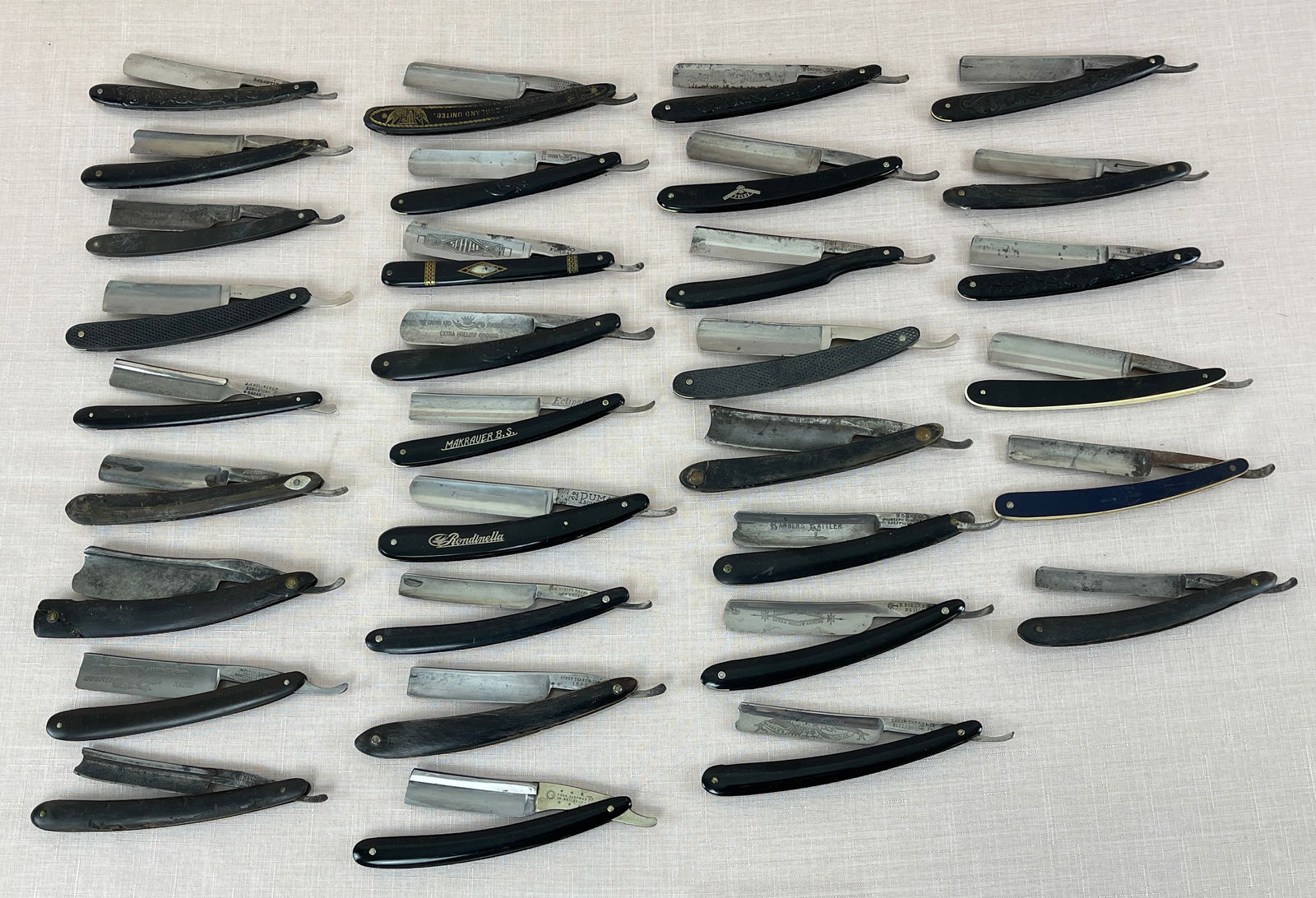 Collection of Antique Straight Razors (1 of 16)