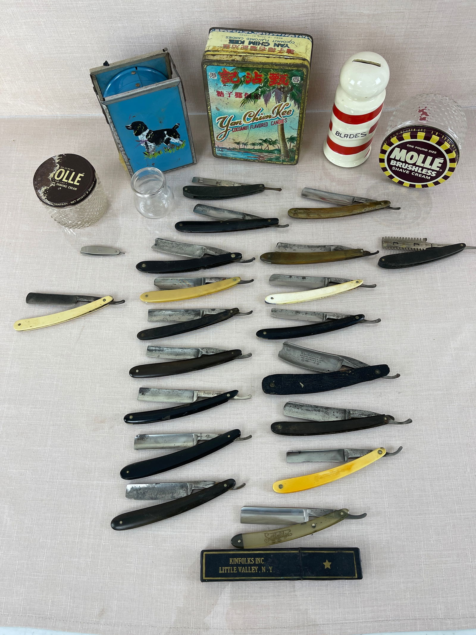 Antique Straight Razors & Shaving Accessories (1 of 15)