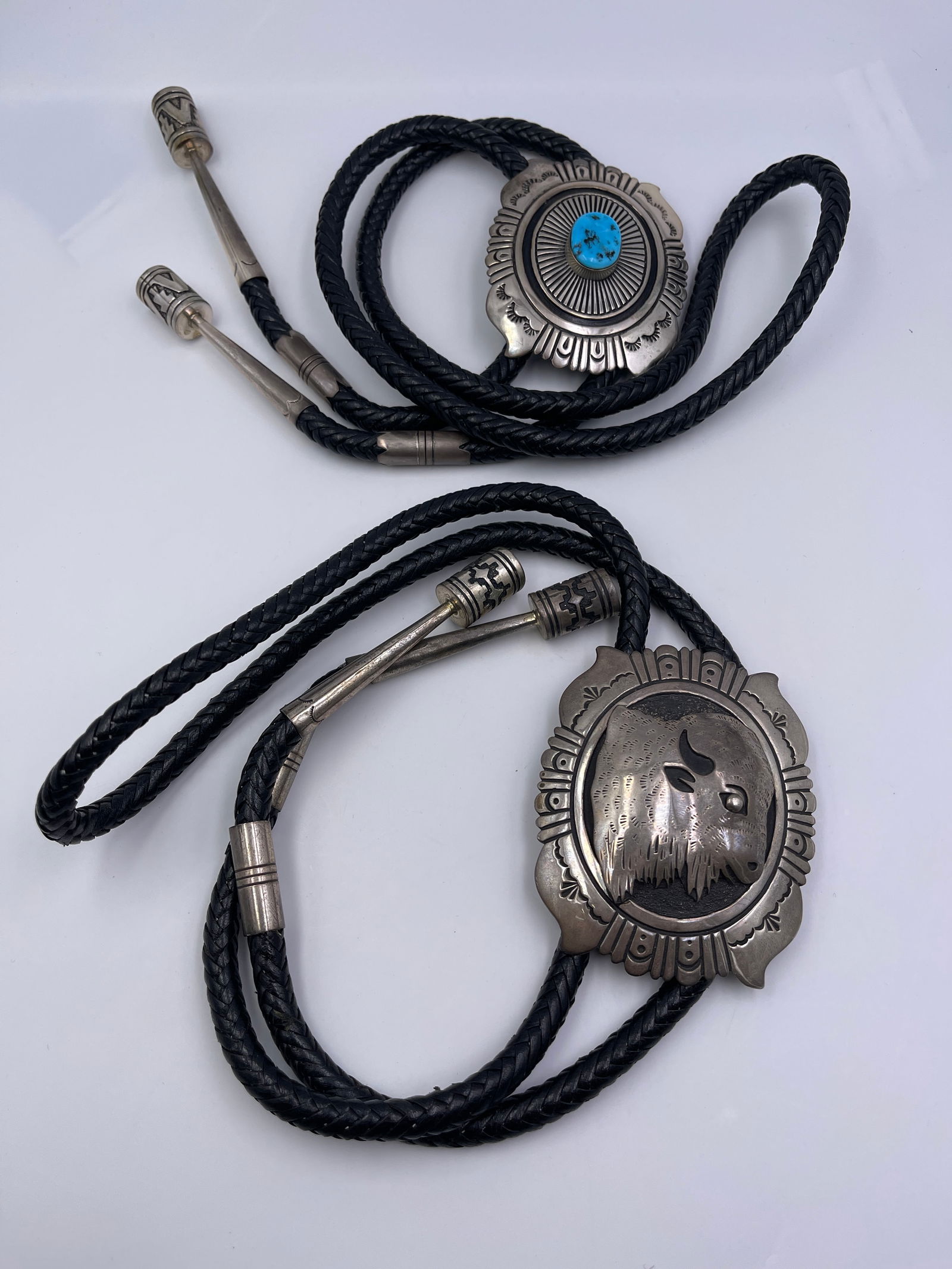 T. Singer Sterling Bolo Ties (1 of 7)