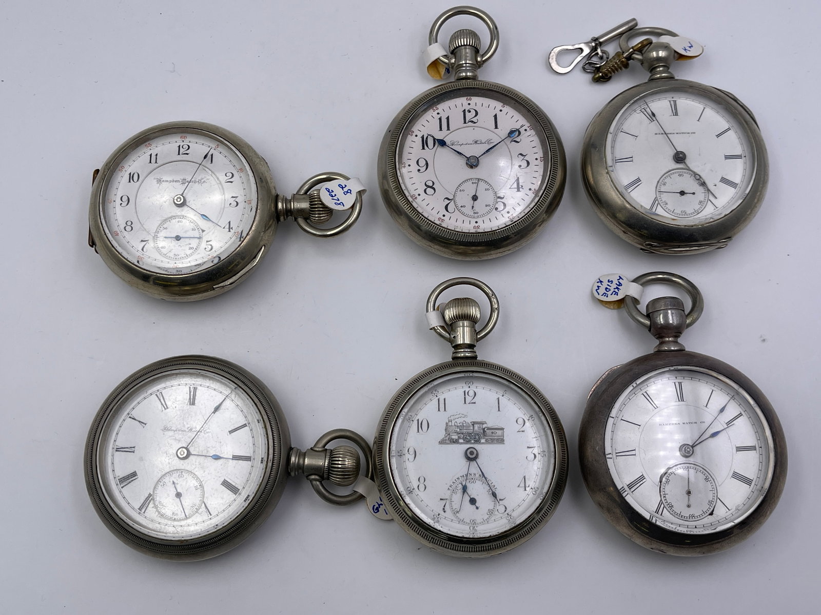 Hampden & Railroad Grade Pocket Watches: Hampden & Railroad Grade Pocket Watches