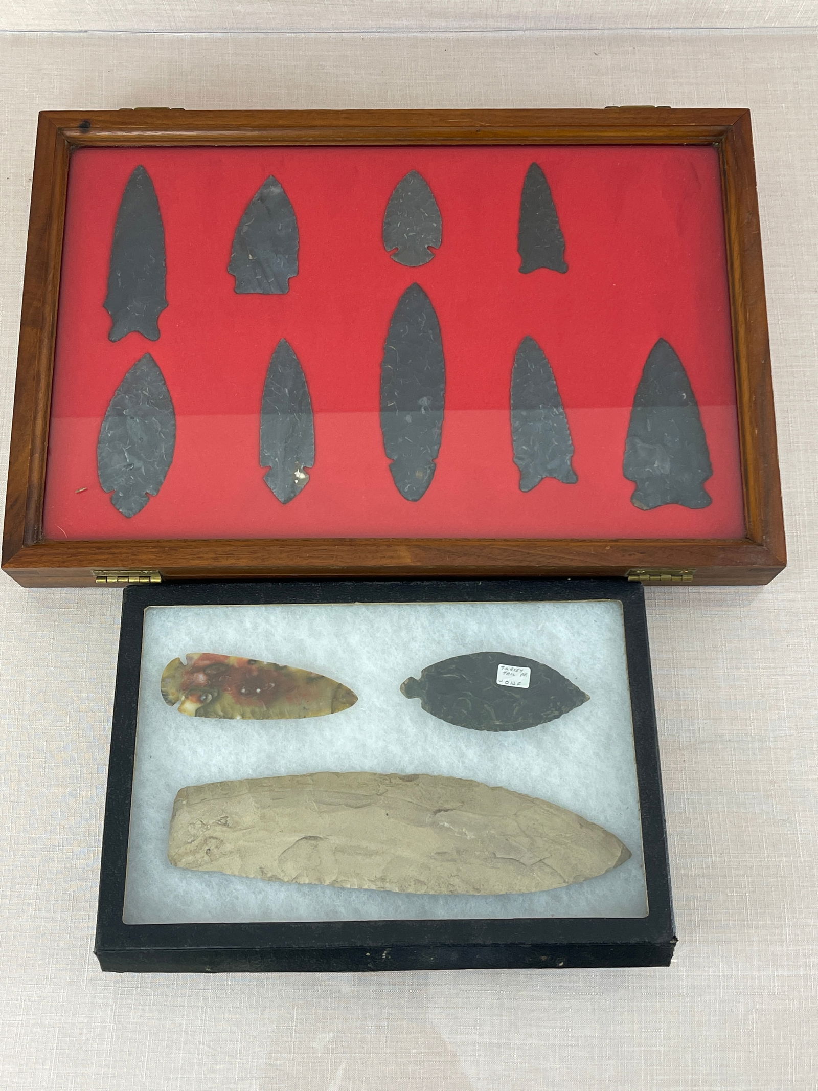 Collection of Native American Stone Spear Points (1 of 11)