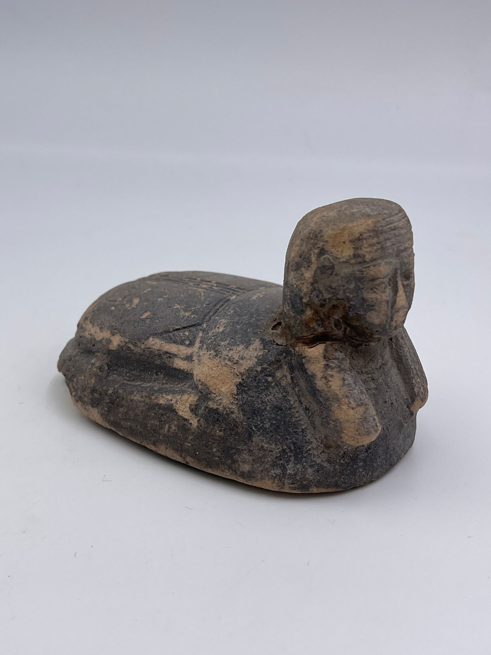 Ancient Egyptian Sphinx Scarab Stand (1 of 6)