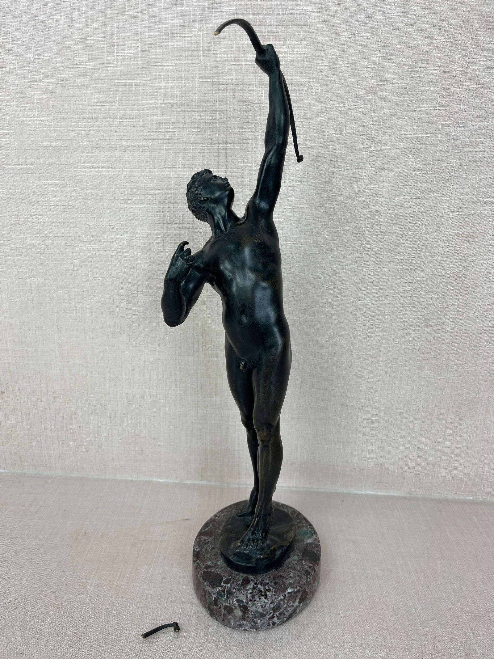 Joseph Uphues "Archer" Bronze Sculpture (1 of 8)
