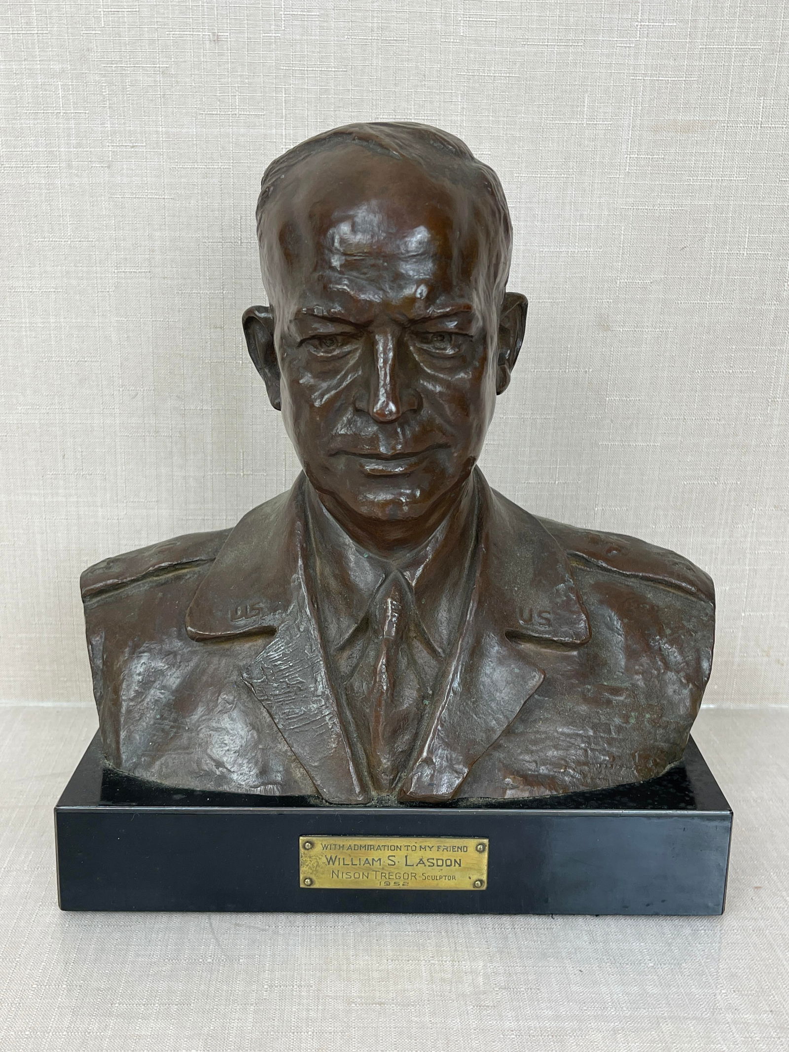 Nison Tregor "William S. Lasdon" Bronze Bust (1 of 7)