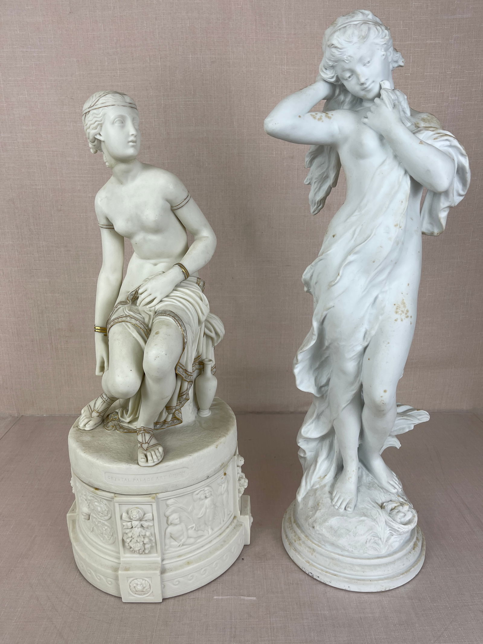 Parian Ware Sculptures of Women (1 of 14)