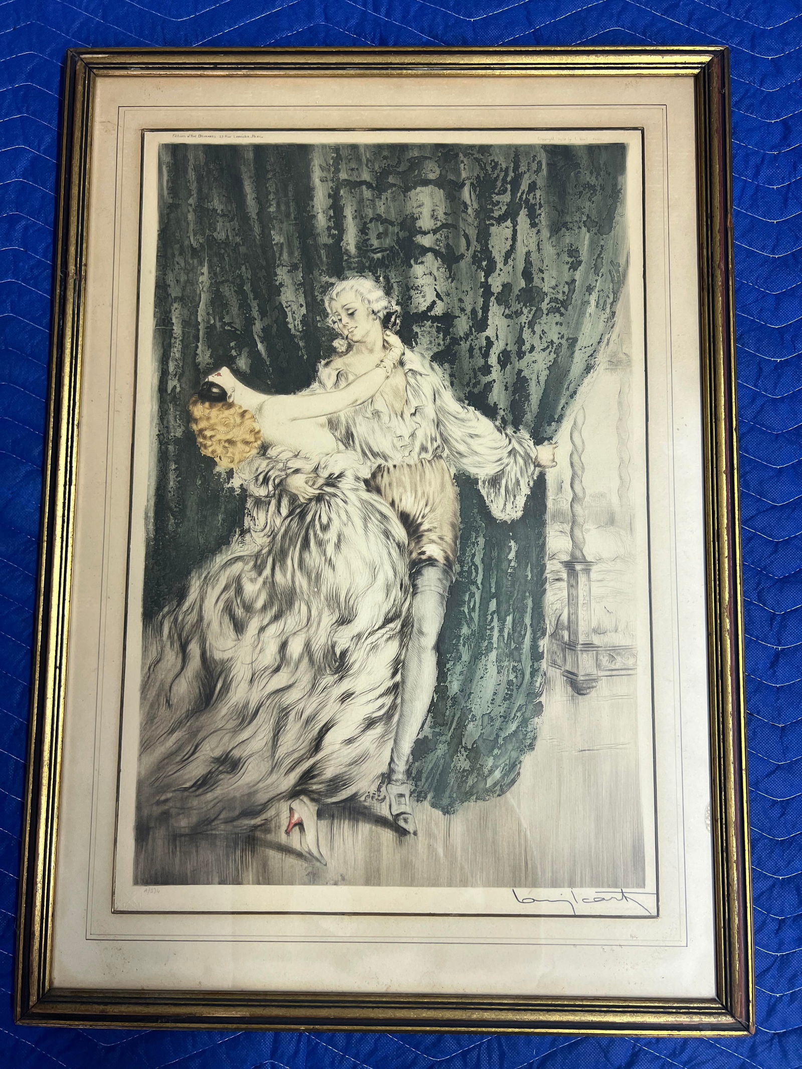 Louis Icart "Casanova" (1928), Etching (1 of 11)