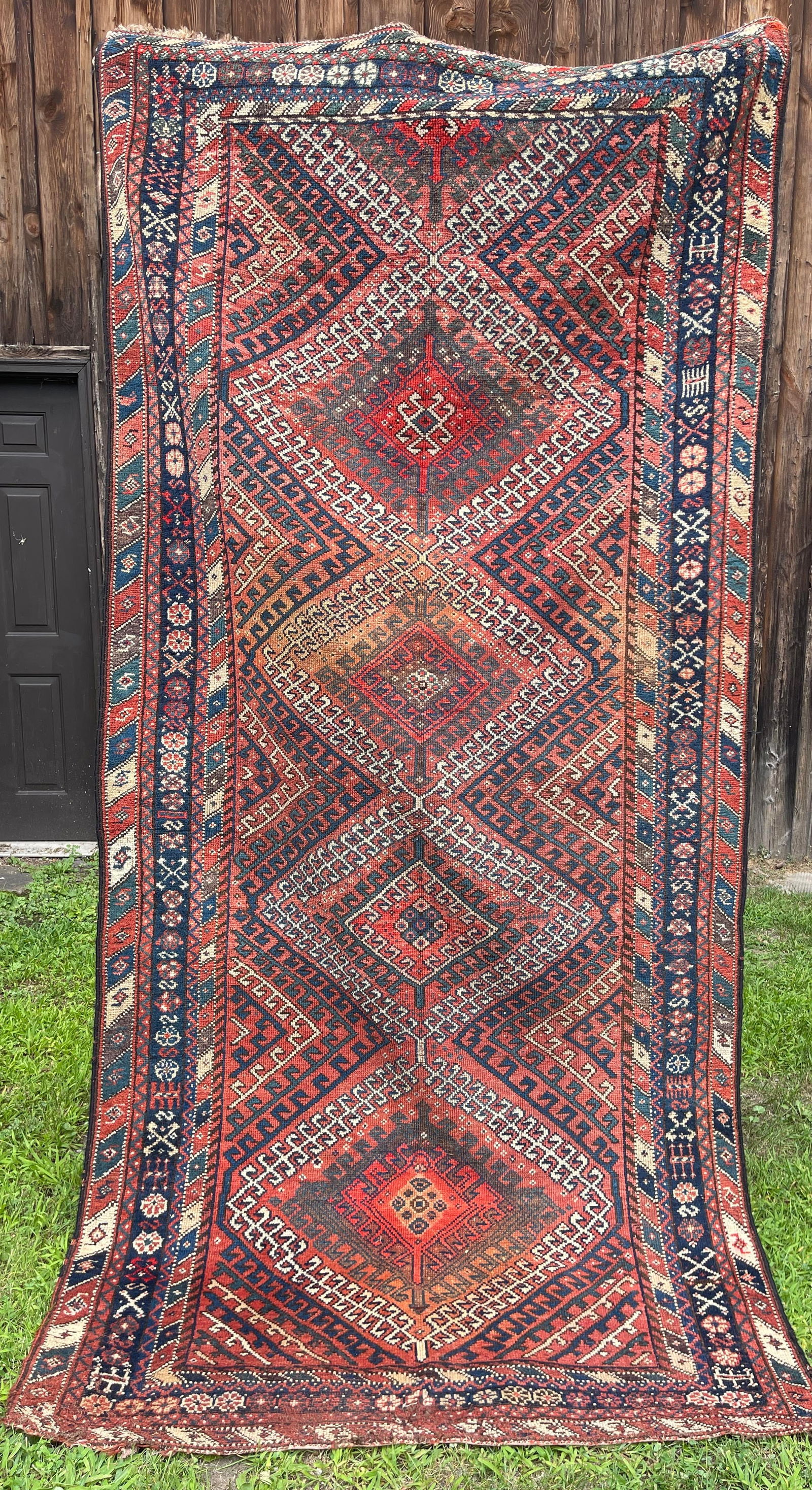 Antique Kurdish Medallion Rug (1 of 12)